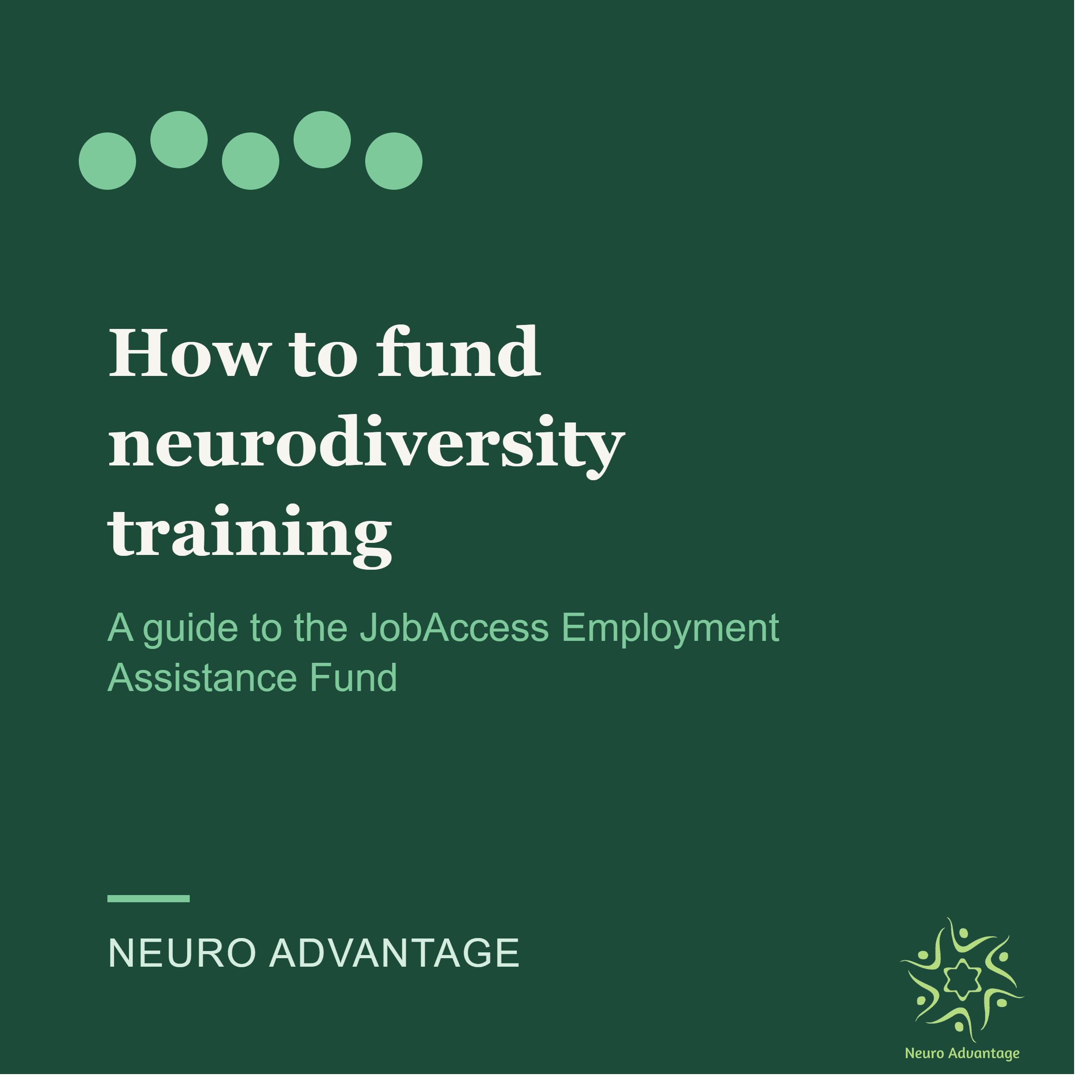 JobAccess Employment Assistance Fund — how to fund neurodiversity training