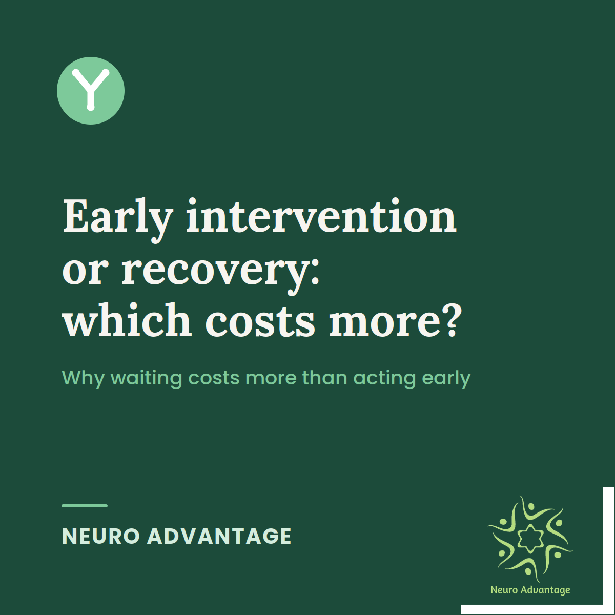 Early Intervention vs. Recovery: Why Waiting for Performance to "Go Off Track" Costs More Than You Think