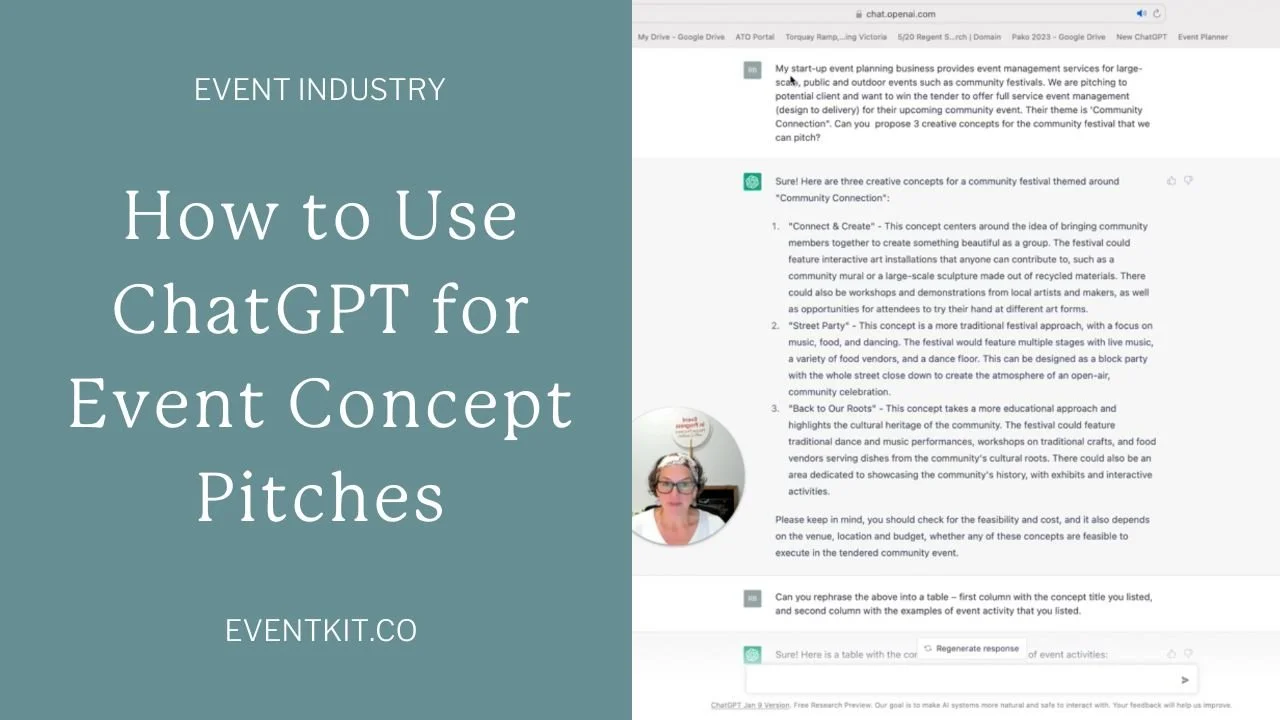 13 Ways To Use ChatGPT in Event Planning — Event Kit AwardWinning