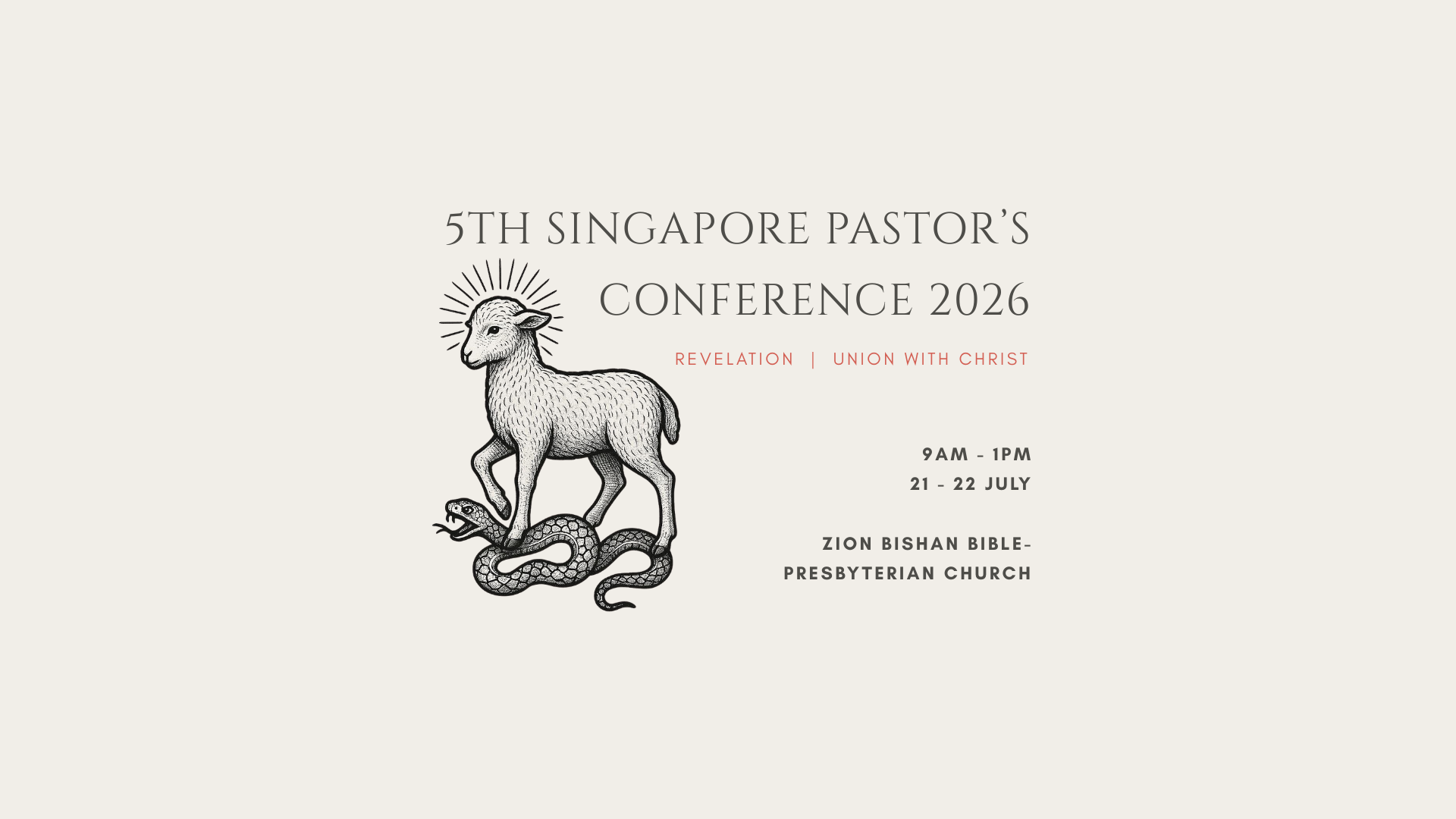 Singapore Pastors Conference 2026