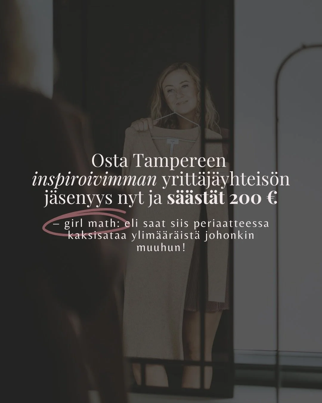 Itseens&auml; ja omaan yritykseen panostaminen on aina hyv&auml; idea ✨ ja v&auml;lill&auml; se voi my&ouml;s auttaa sua S&Auml;&Auml;ST&Auml;M&Auml;&Auml;N RAHAA 😍💸

Kuten t&auml;n meid&auml;n Black Weeks -tarjouksen my&ouml;t&auml;!

Kun ostat vu
