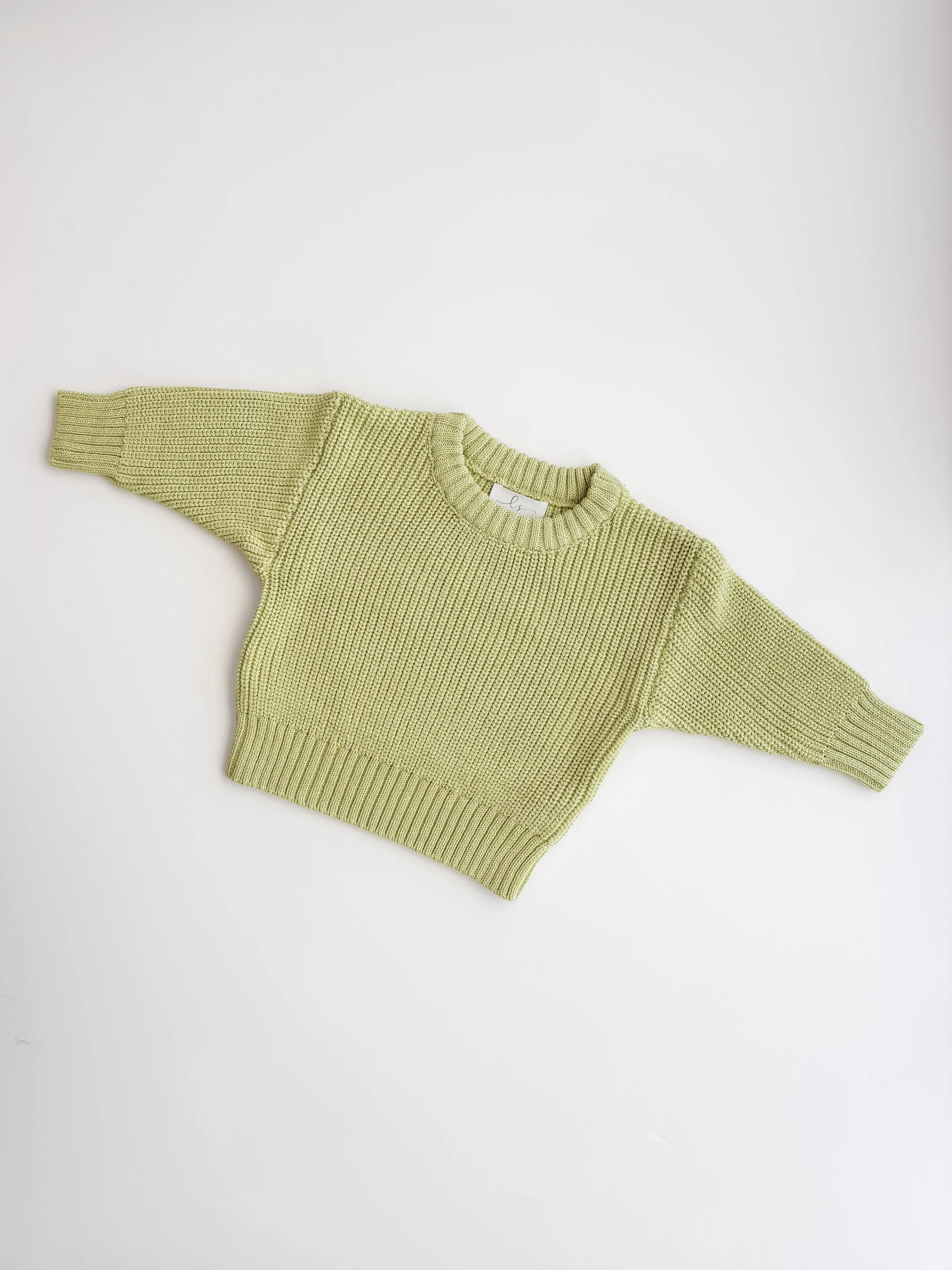 Knitted Jumper - Zesty Lime
