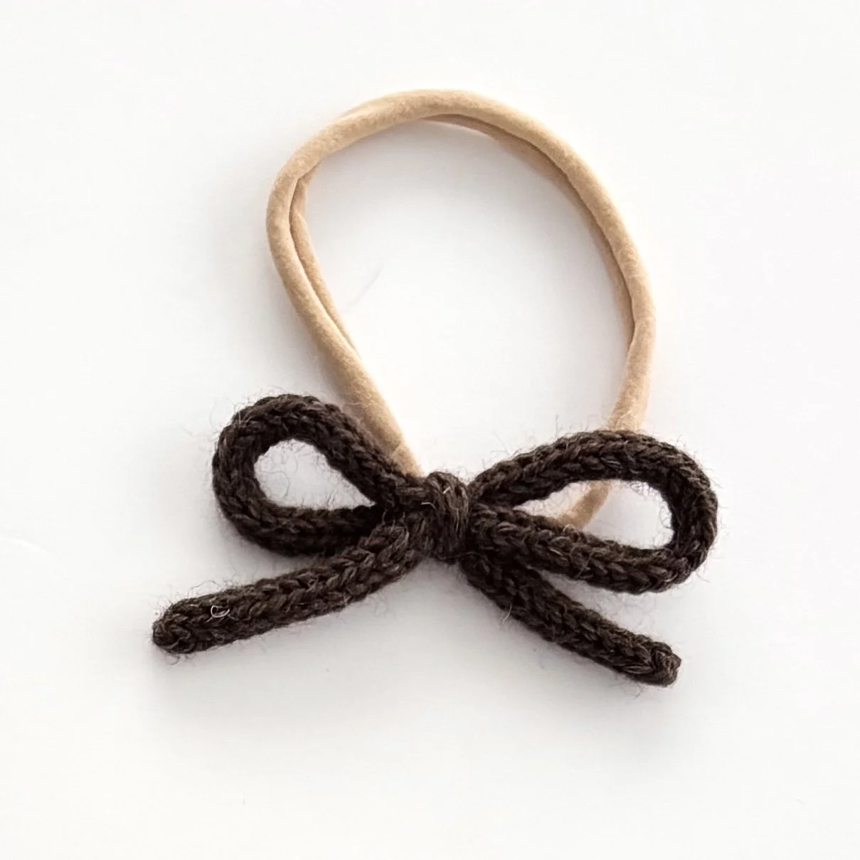 Knitted Bow Headband - Bruno