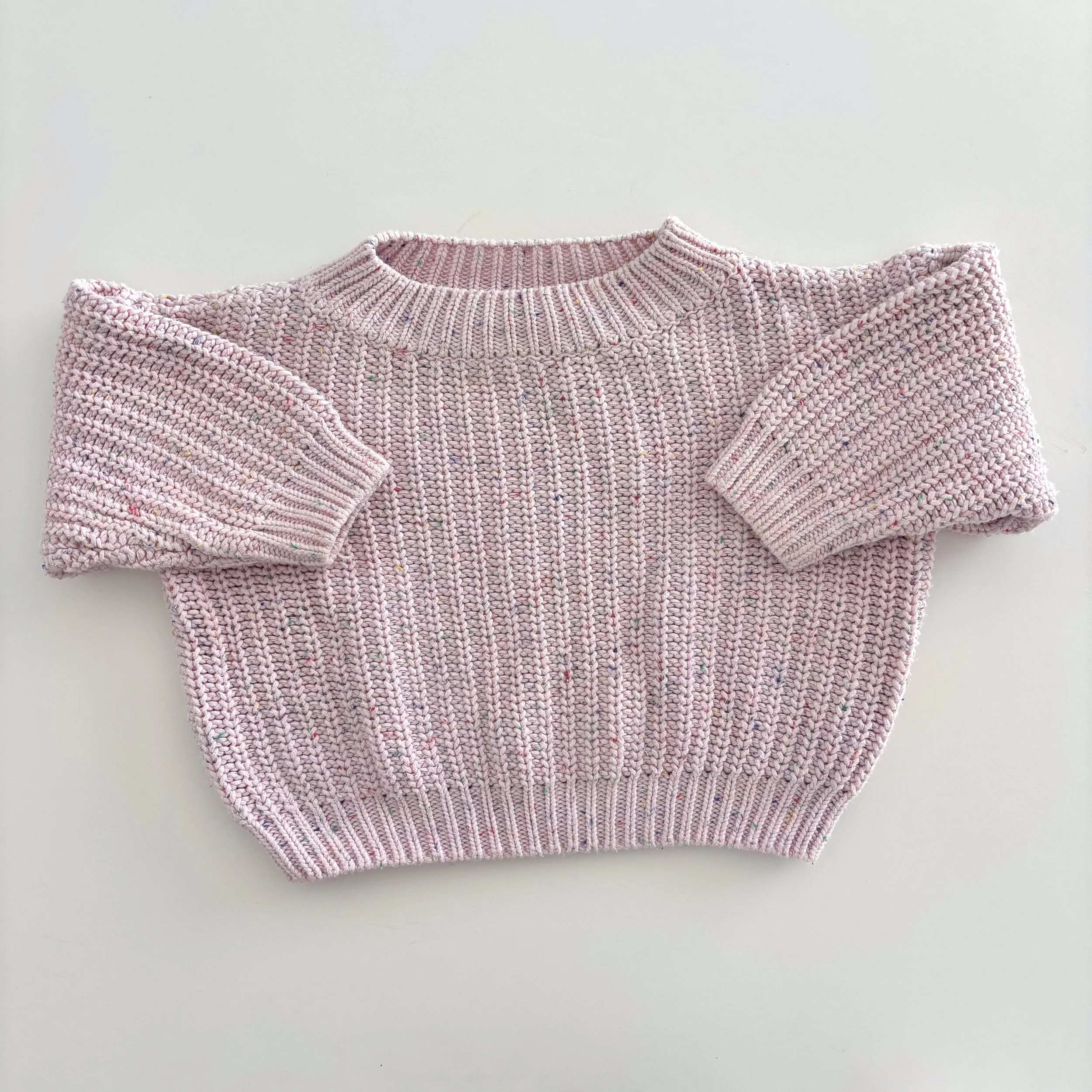 Re-loved 3-6M Sienna Blair speckled Knit Jumper