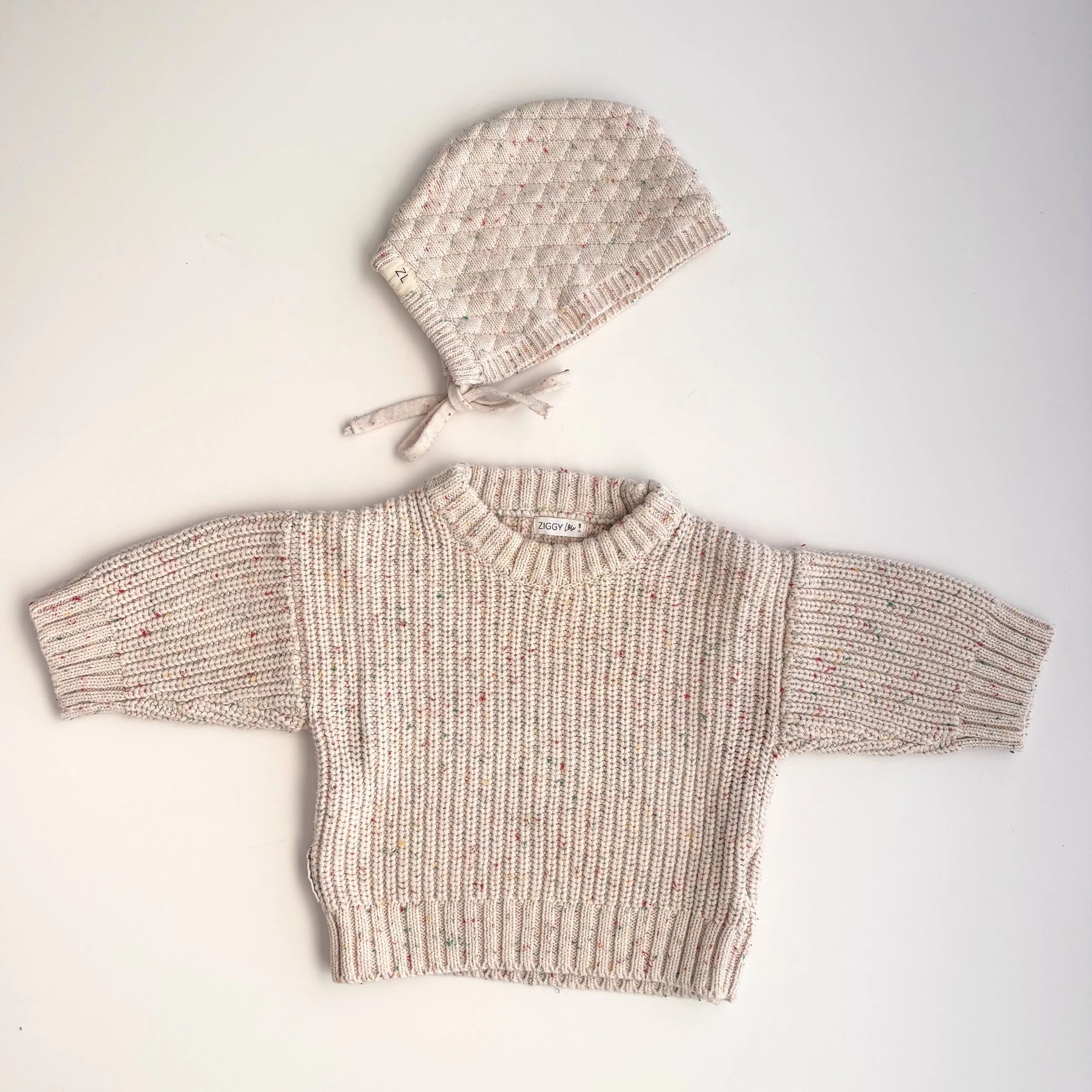Re-loved ZiggyLou Knit Jumper & Bonnet