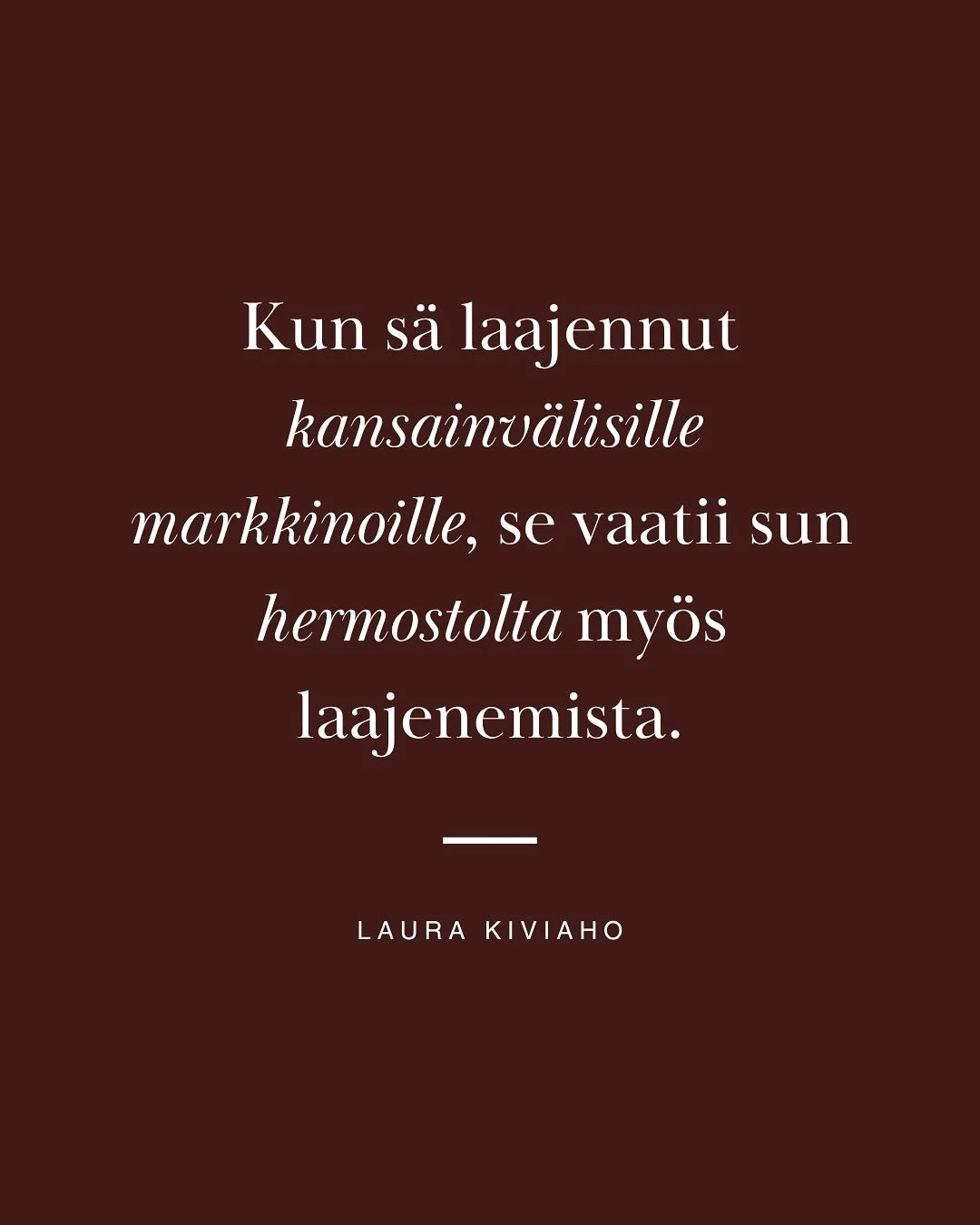 Etsin 3 kansainv&auml;liseksi t&auml;ht&auml;&auml;v&auml;&auml; asiantuntijayritt&auml;j&auml;&auml; &ndash; konsulttia, coachia tai luovan alan osaajaa &ndash; jotka haluavat saada ensimm&auml;iset 2-4 kansainv&auml;list&auml; asiakastaan t&auml;n&