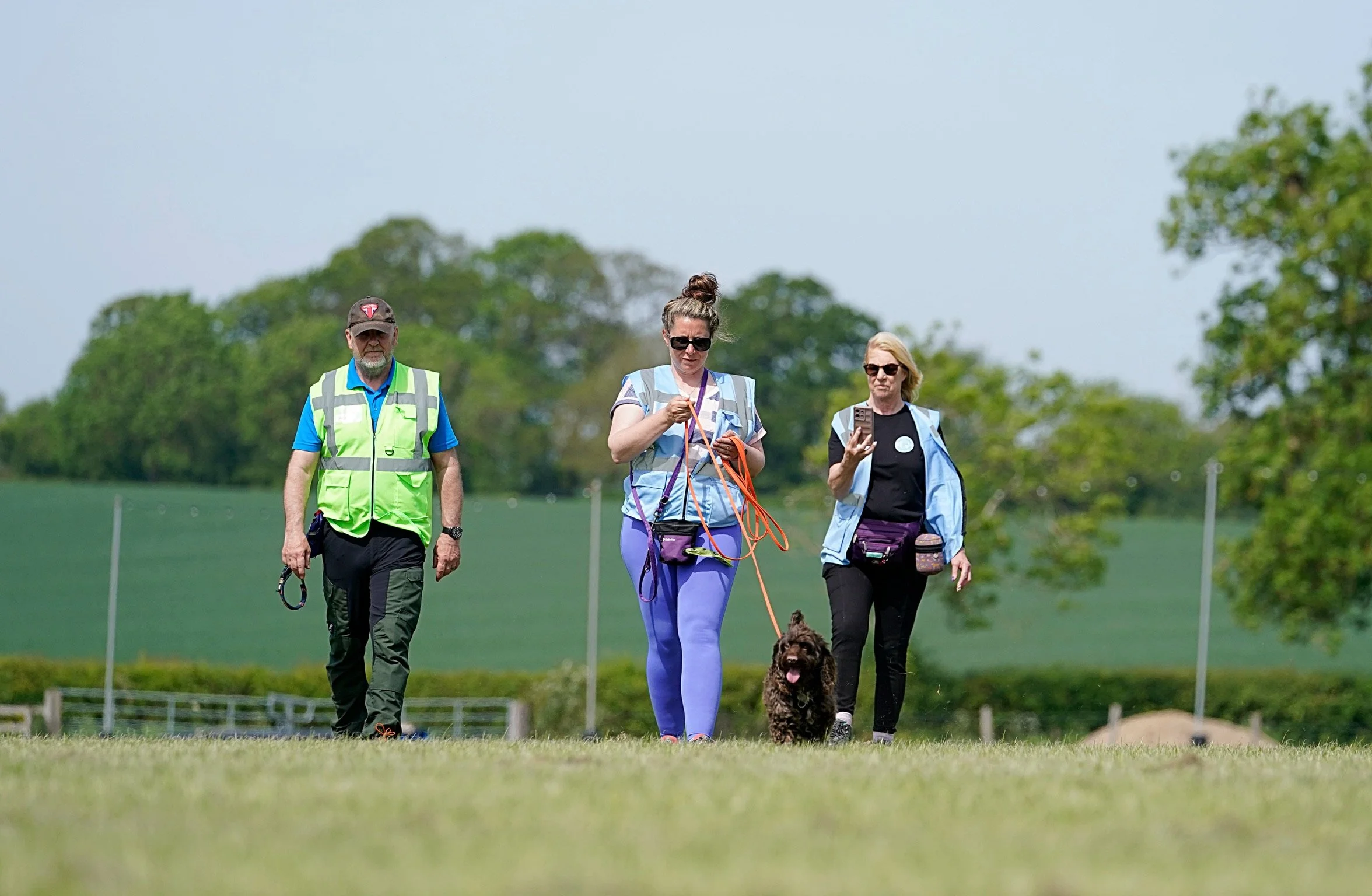Tracking dog and handler The College of Scent dogs Tracking Course