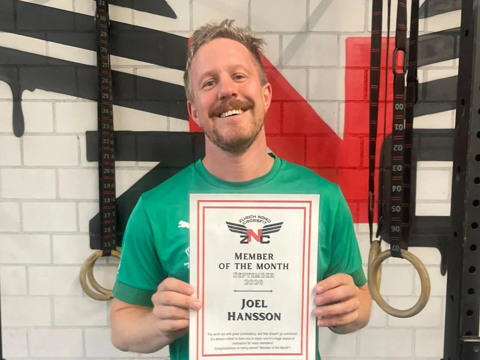 Member of the Month - September 2026