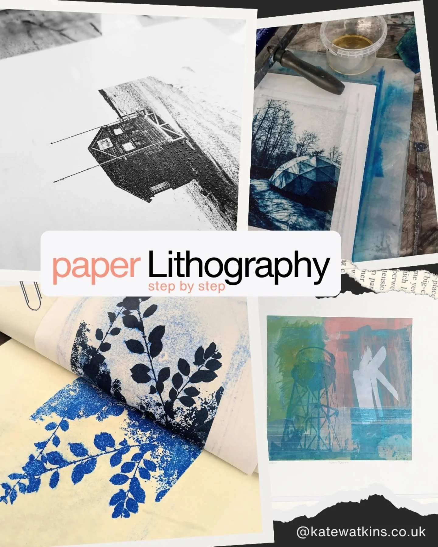 A few people asked about how to do paper lithography after my workshop post last week. It goes by lots of names - xerox lithography, photocopy transfer and I've used it a lot in the past to create layered images on found papers and old prints.&nbsp;
