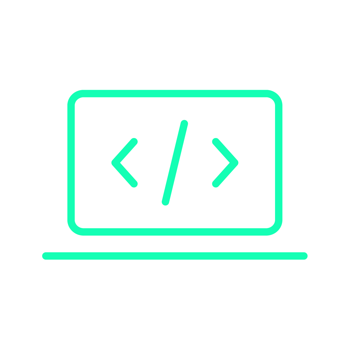 An icon of a laptop
