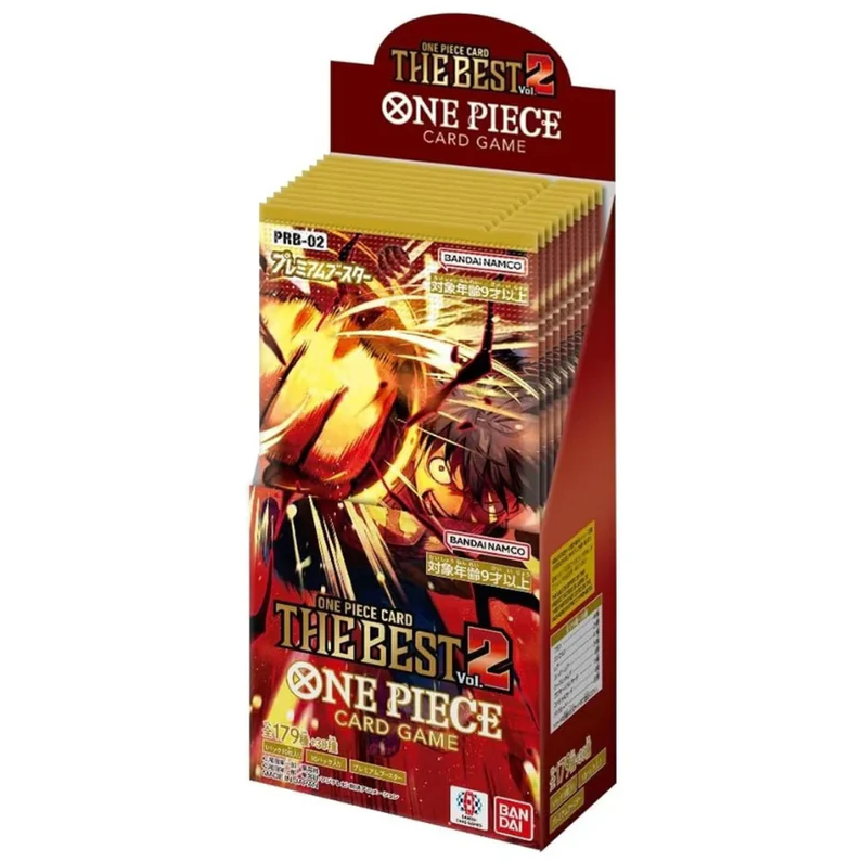 One Piece PRB-02 The Best Vol. 2 Booster Box (JP)
