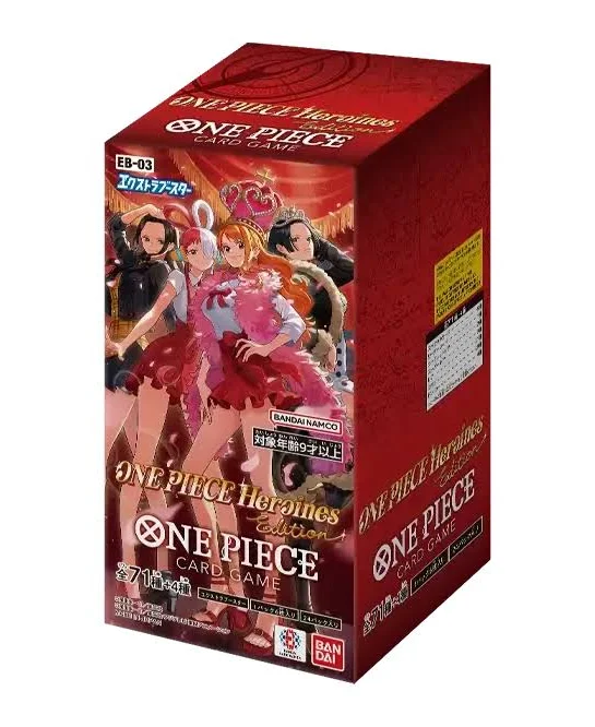 One Piece Extra Booster Heroine's Edition Booster Box JAPANESE