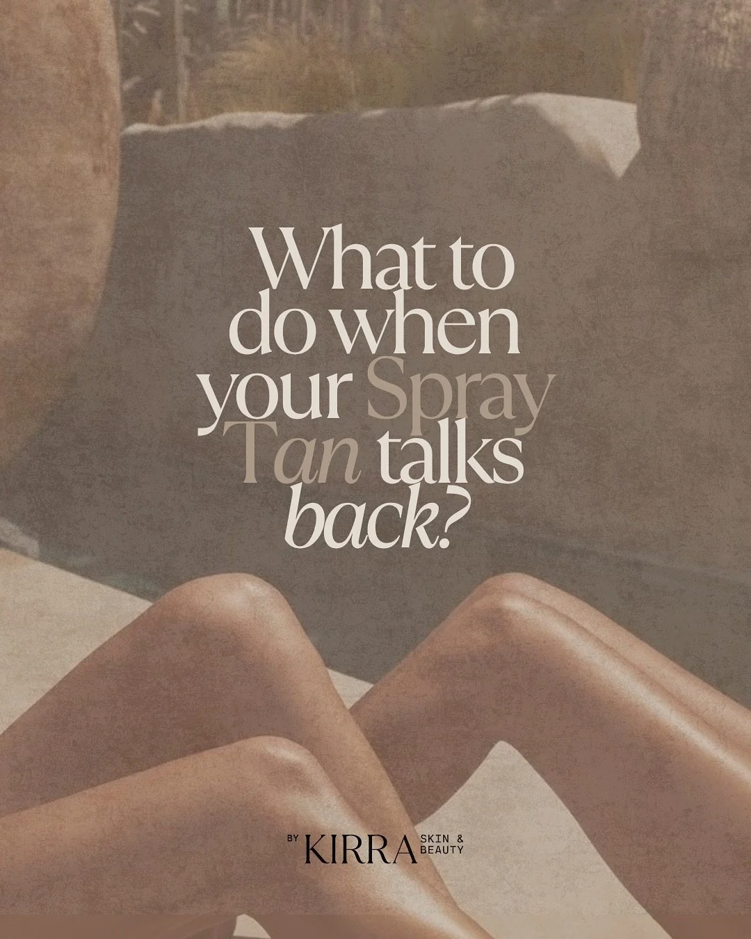 Ever had your spray tan talk back? 👀

Here&rsquo;s your go-to guide for fixing common tan mishaps (and how to stop them before they start). ☀️✨

Save this post for your next bronzed moment 🤎

#bykirra #bykirratan #spraytan #waggatan #beautystudio #