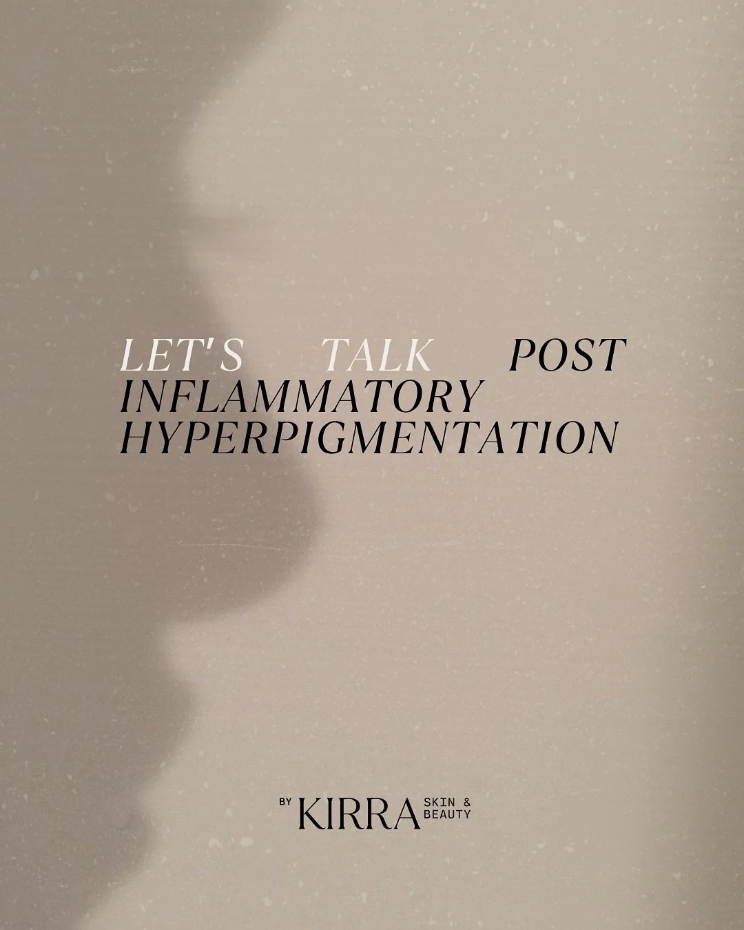 ✨ Let&rsquo;s talk PIH &mdash; Post Inflammatory Hyperpigmentation

PIH is the lingering discolouration your skin can be left with after inflammation like acne, rashes, picking or irritation.

🤍 The good news? It&rsquo;s not permanent and can be tre