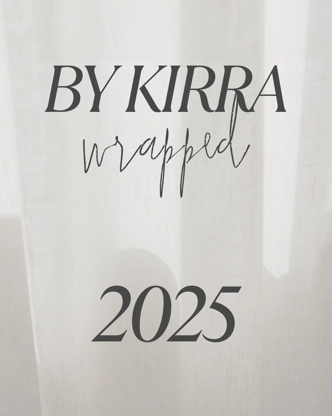 2025 was such a special year for BY KIRRA. We grew, we celebrated and we welcomed so many beautiful faces through our doors. Thank you for supporting us every step of the way. ✨