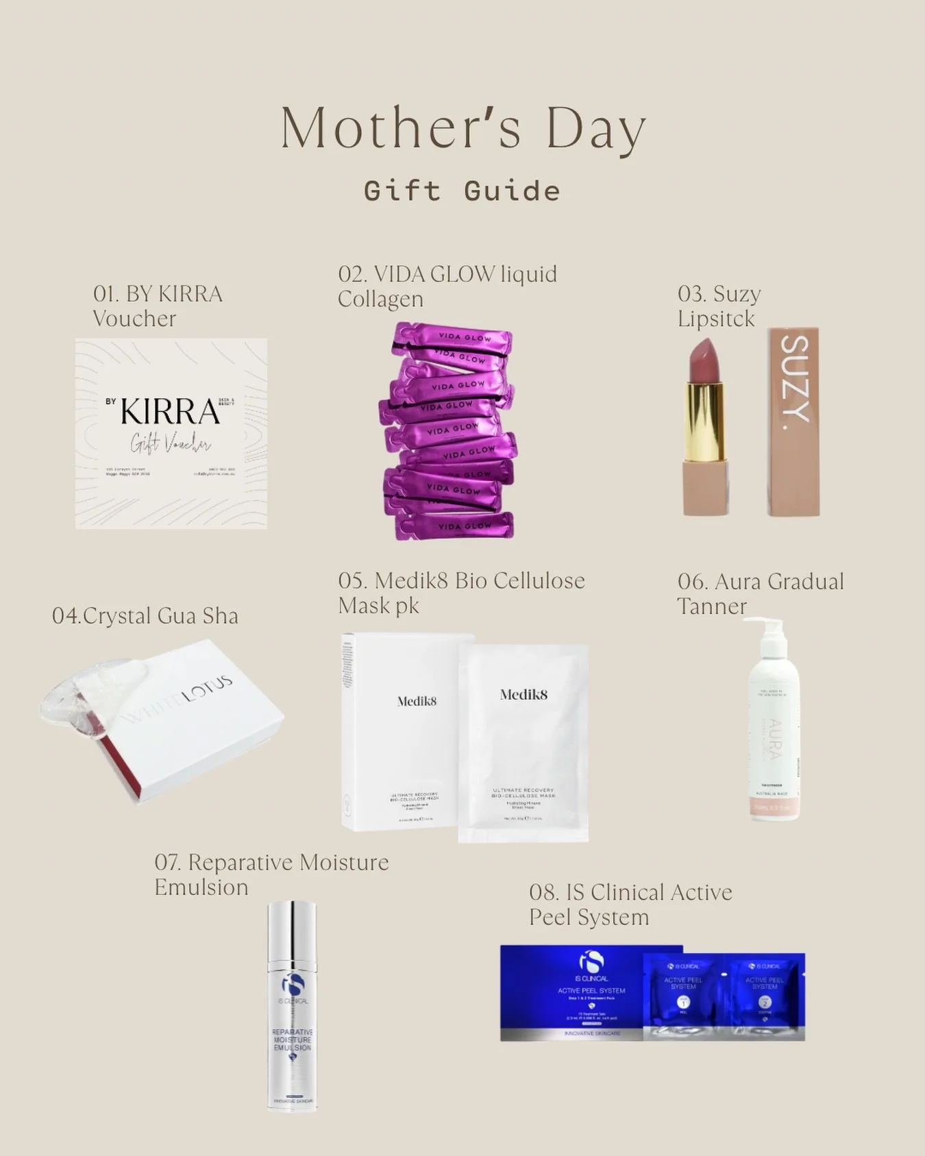 Mother&rsquo;s Day made easy. Thoughtful, beautiful gifts she&rsquo;ll truly love. Available in studio and online. 💕