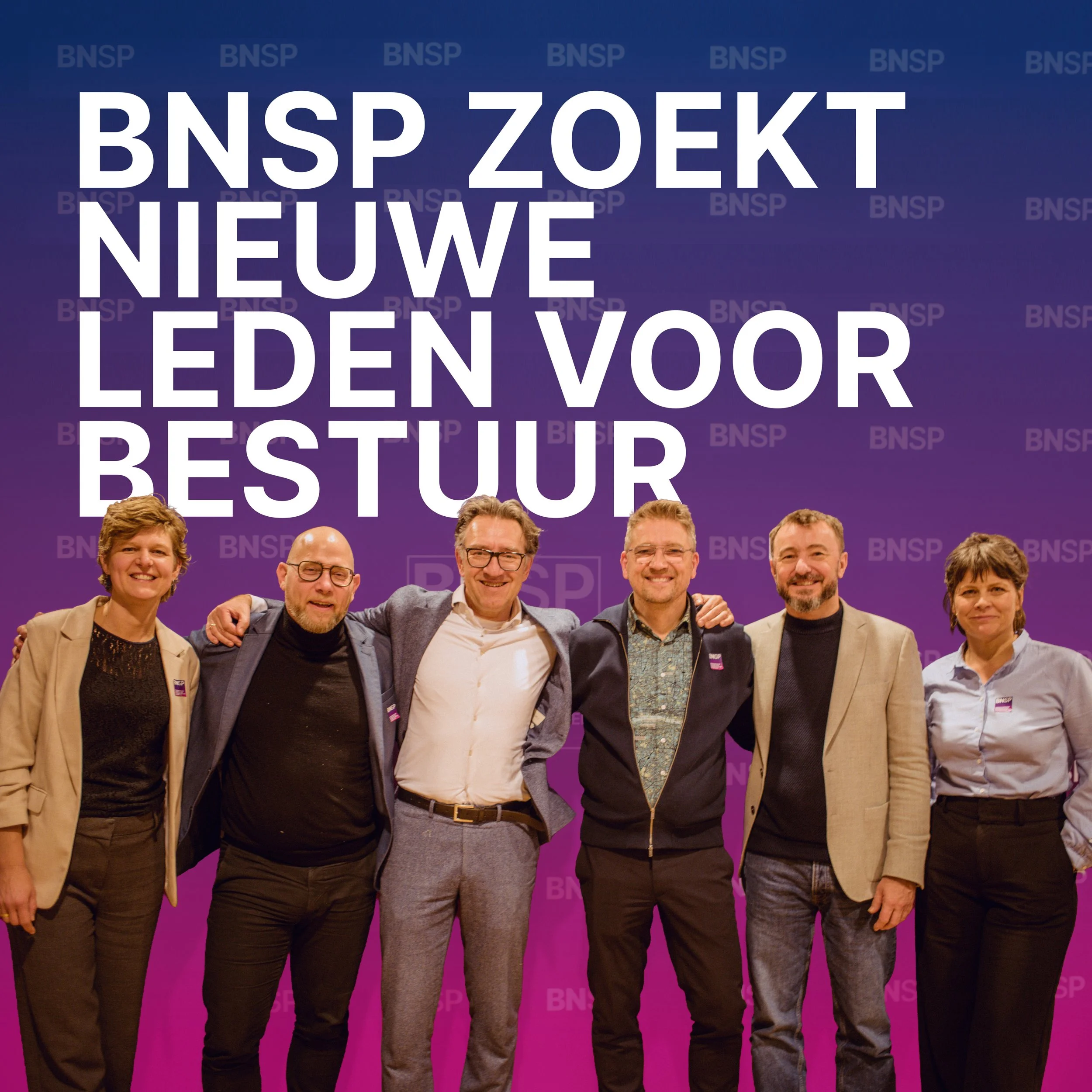 BNSP zoekt nieuwe bestuursleden