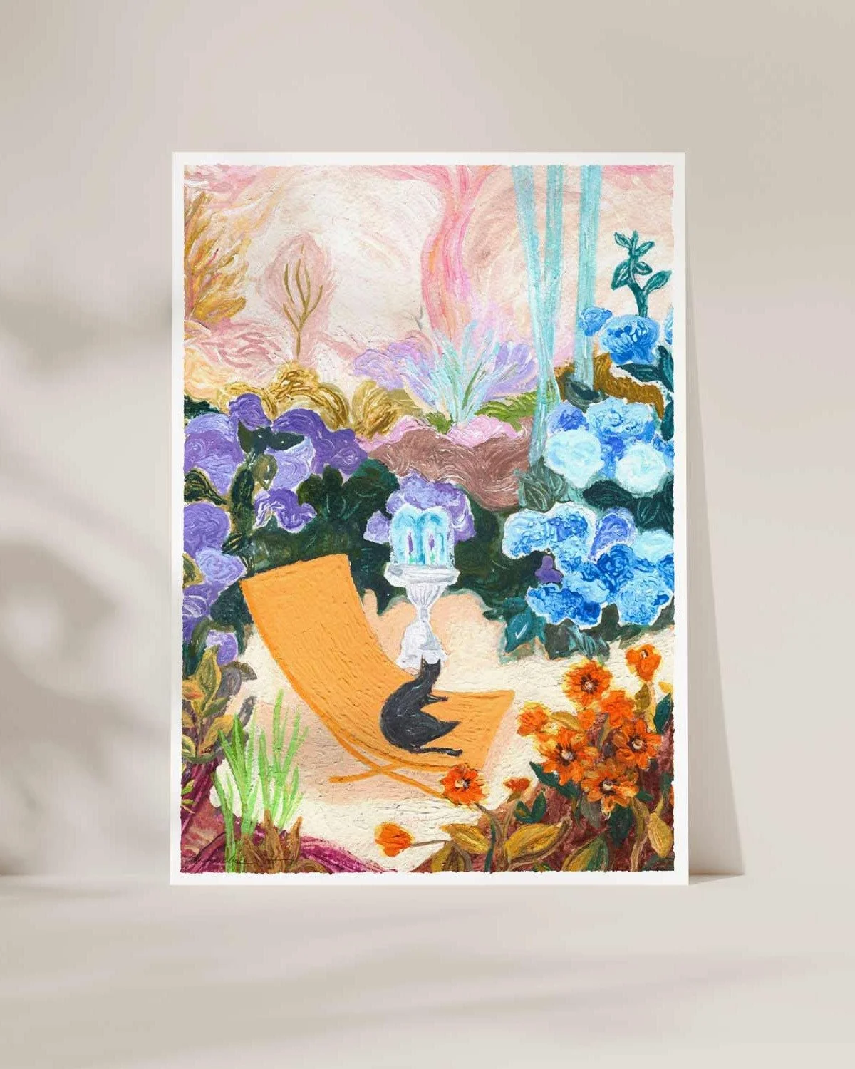 Why should calm be beige? 🌼 Colors are fun, so we deserve plenty of them in our lives!

So on that note, the new Daydream prints are live (link in bio)!

Each design comes in 5 sizes, with only 10 copies per size (50 in total) &mdash; staying limite