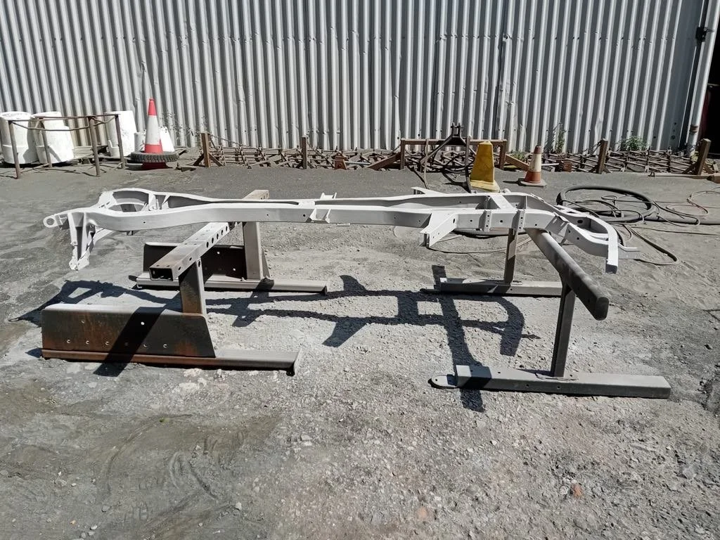 M&J Blast Cleaning - sandblasting restoration classic car chassis - West Midlands