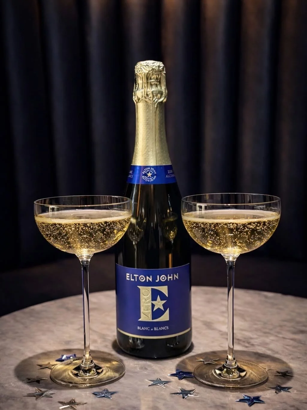 Guess who&rsquo;s joined the party at Velvet&hellip; 👀💙✨

We&rsquo;re very excited to say we&rsquo;re now stocking @eltonjohn Blanc de Blancs Zero and honestly, it&rsquo;s giving full icon behaviour!

All the fizz, all the flair, absolutely none of