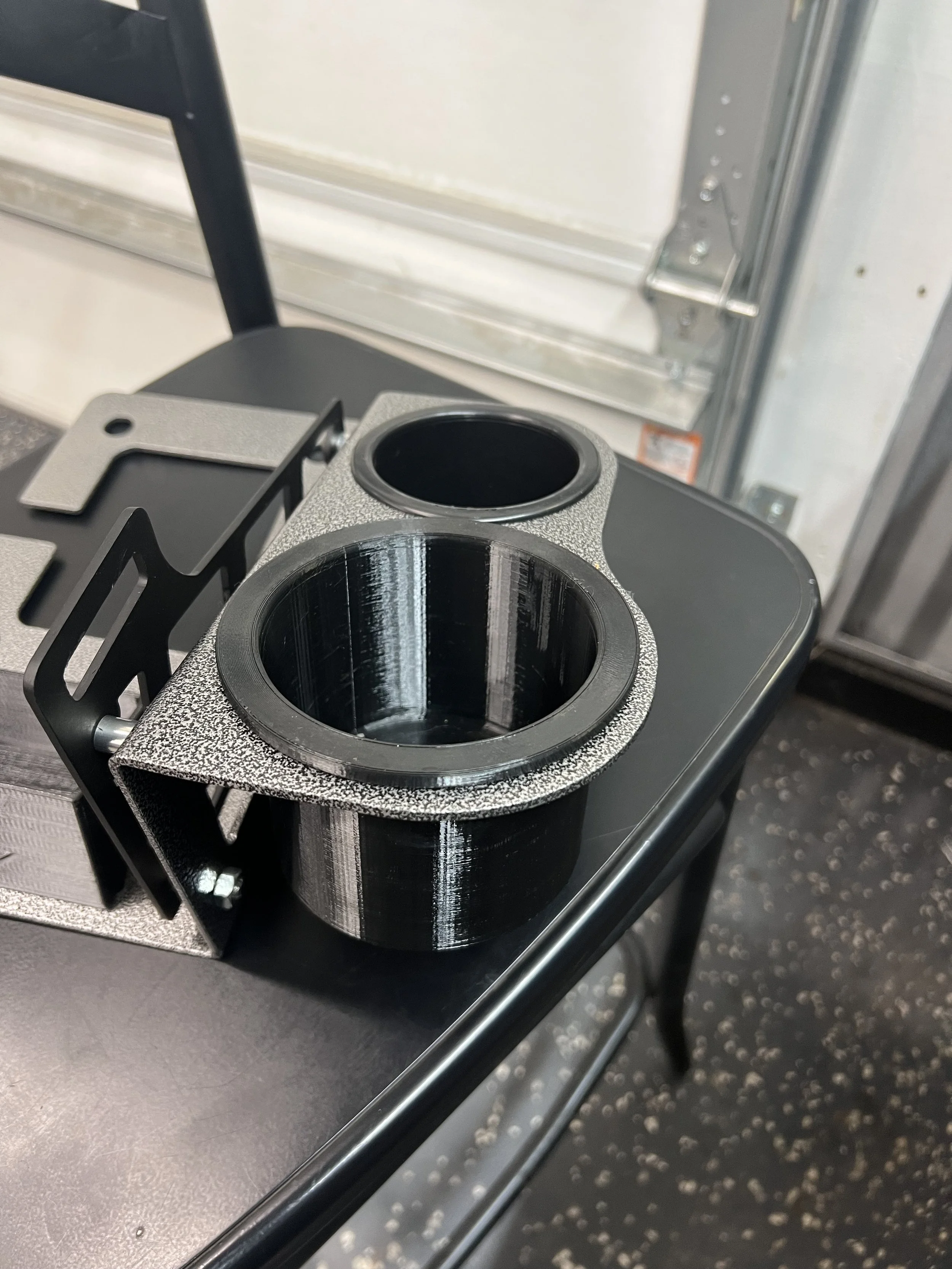 XLarge Cup Holder Insert — JC Customs Custom Metal Fabrication