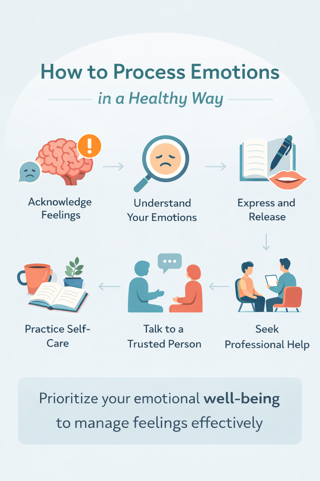How to Process Emotions in a Healthy Way
