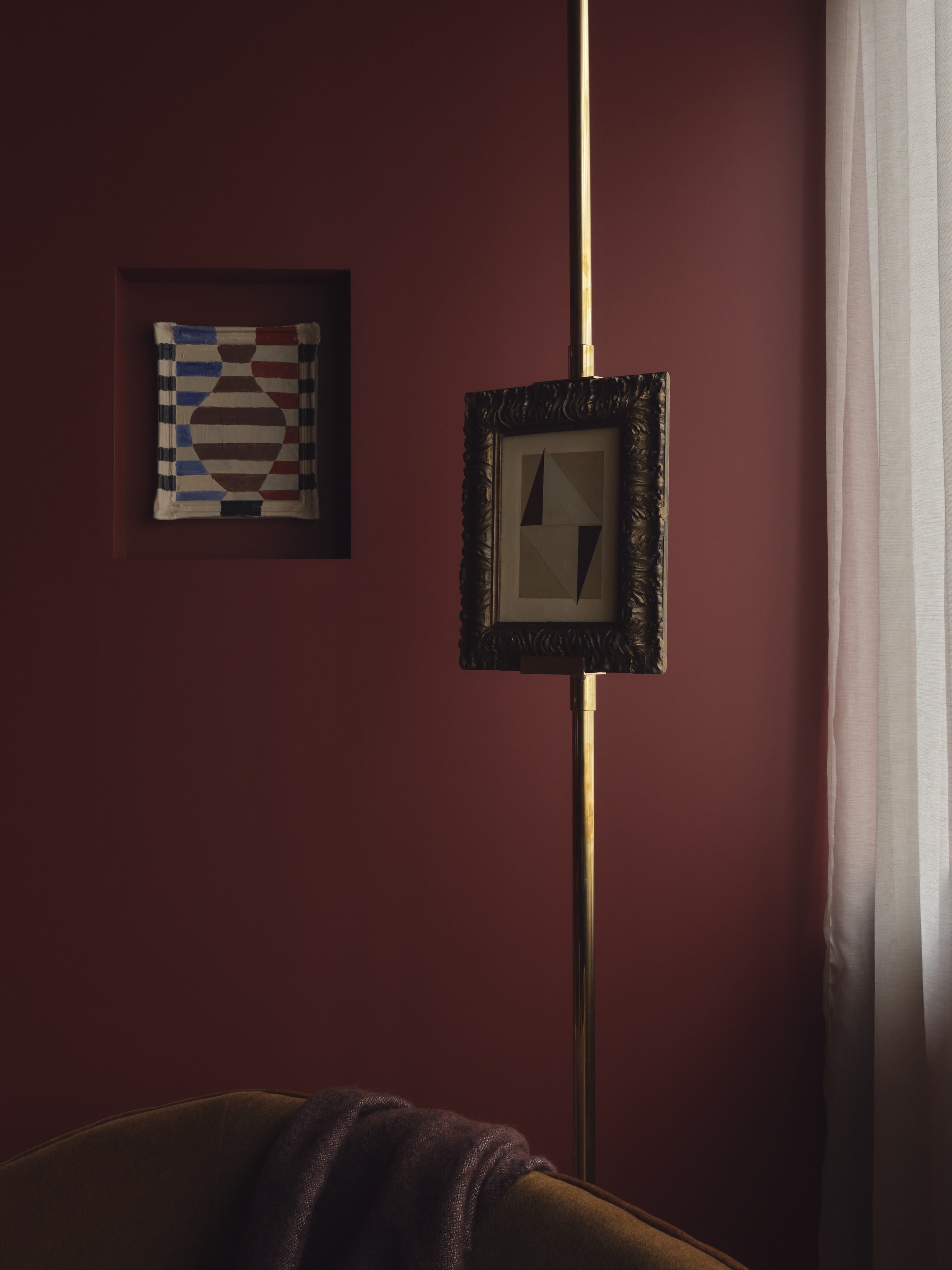 Hand Made Art Display Pole