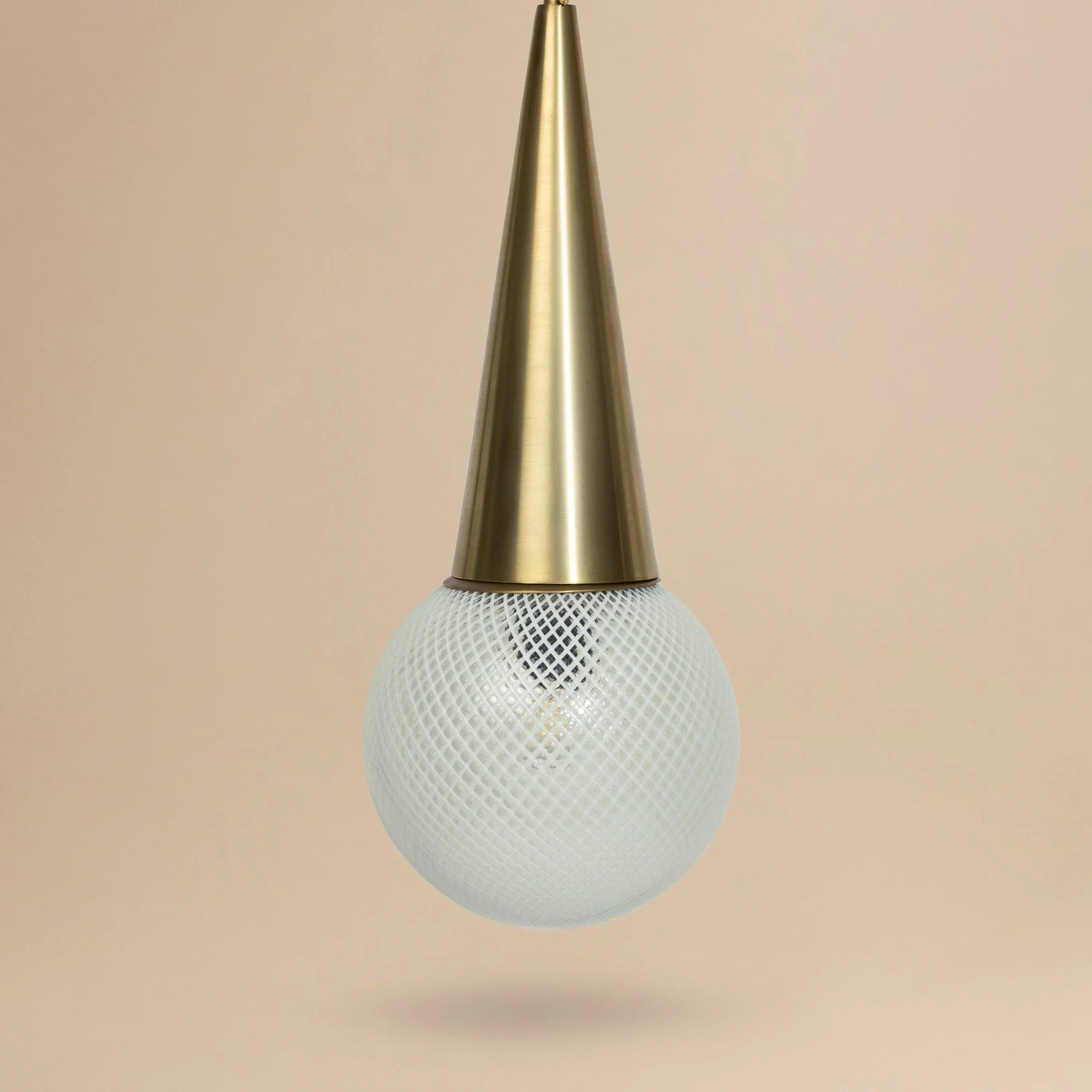 Reticello Glass Pendant