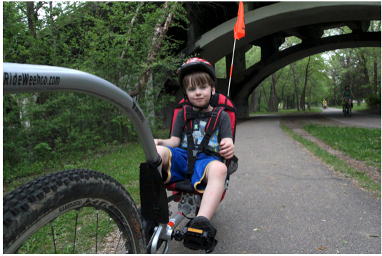 Kid In Tow: ‘Weehoo’ Bike Trailer Is Exhilarating Ride