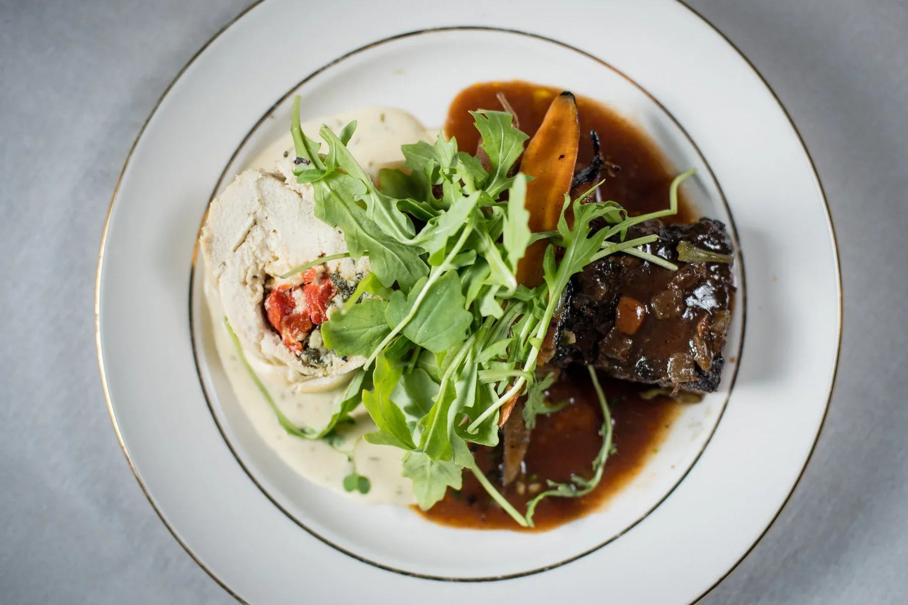 Temecula wineries with live music and food at Gershon Bachus Vintners gourmet plated dinner