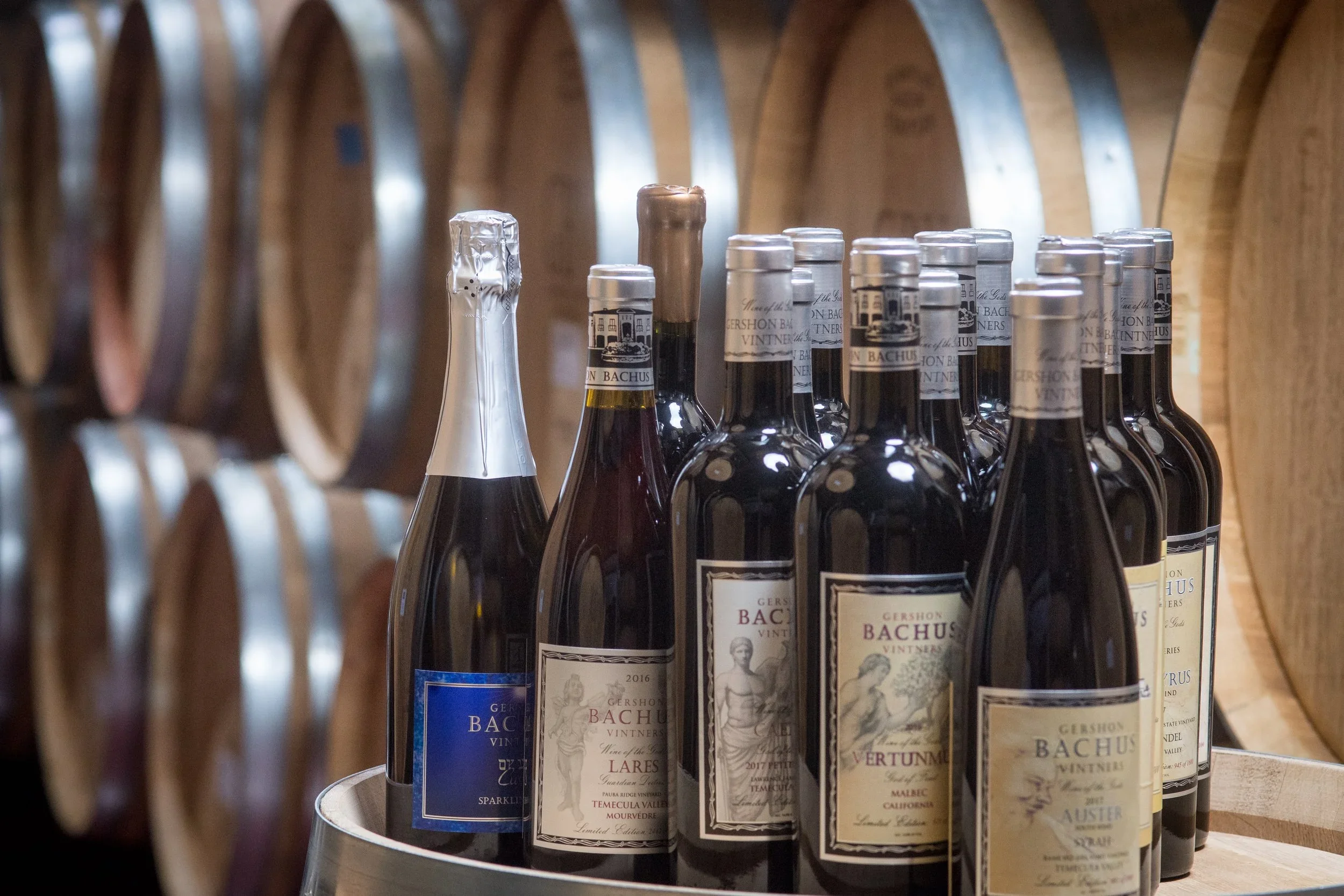 Best red wine Temecula wineries feature Gershon Bachus Vintners 90+ rated wines