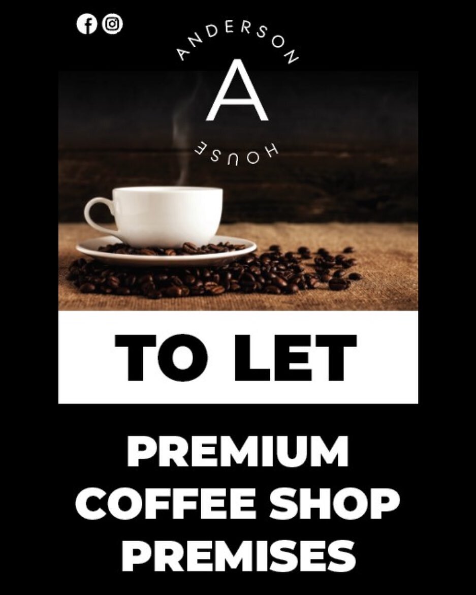 Anderson House has long been a busy hub in Omagh town and a great opportunity to run a coffee shop or restaurant is now available. More details on the website ☕️🫖🥐🍪Thanks @signalsigns for our new banner 👍
