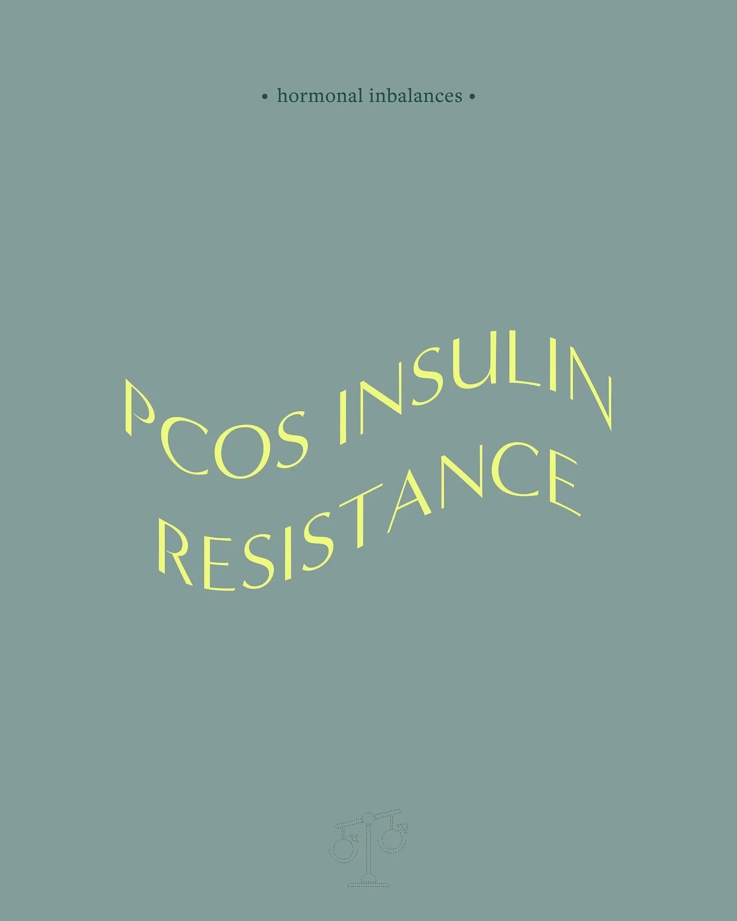 High insulin levels can tell the ovaries to make more testosterone. That&rsquo;s why some women with PCOS have symptoms of excess androgens, like dark hairs on the face and belly.

What can you do to restore insulin sensitivity? 

🌻 Food is key.  Ad