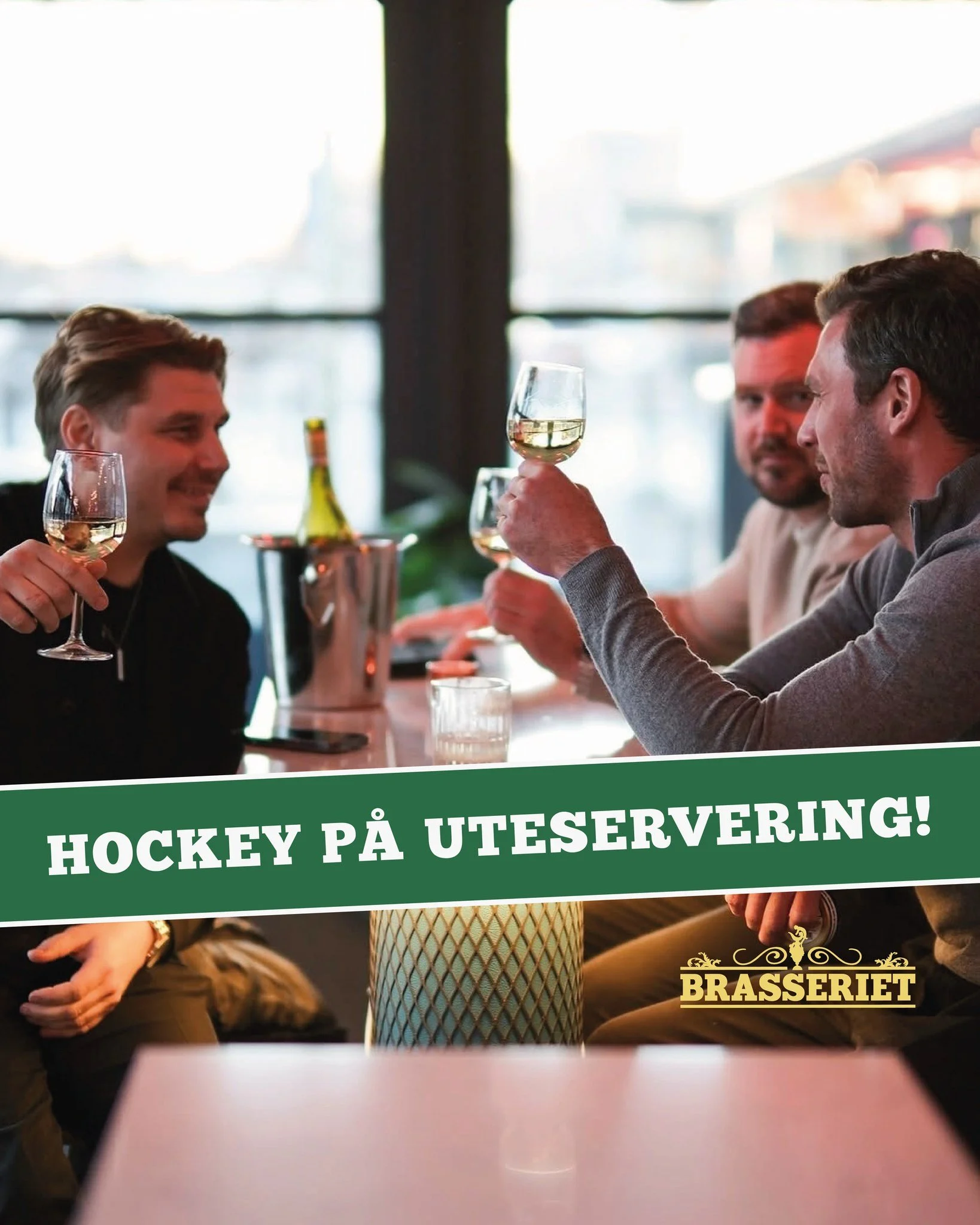 SLUTSPELSPREMI&Auml;R 💚 24/3
Du vet v&auml;l att du kan se alla F&auml;rjestads slutspelsmatcher p&aring; Brasseriets uteservering? 🏒 Uppv&auml;rmd och redo f&ouml;r dig som vill njuta av v&aring;ren och hockey samtidigt! 

Begr&auml;nsat med plats