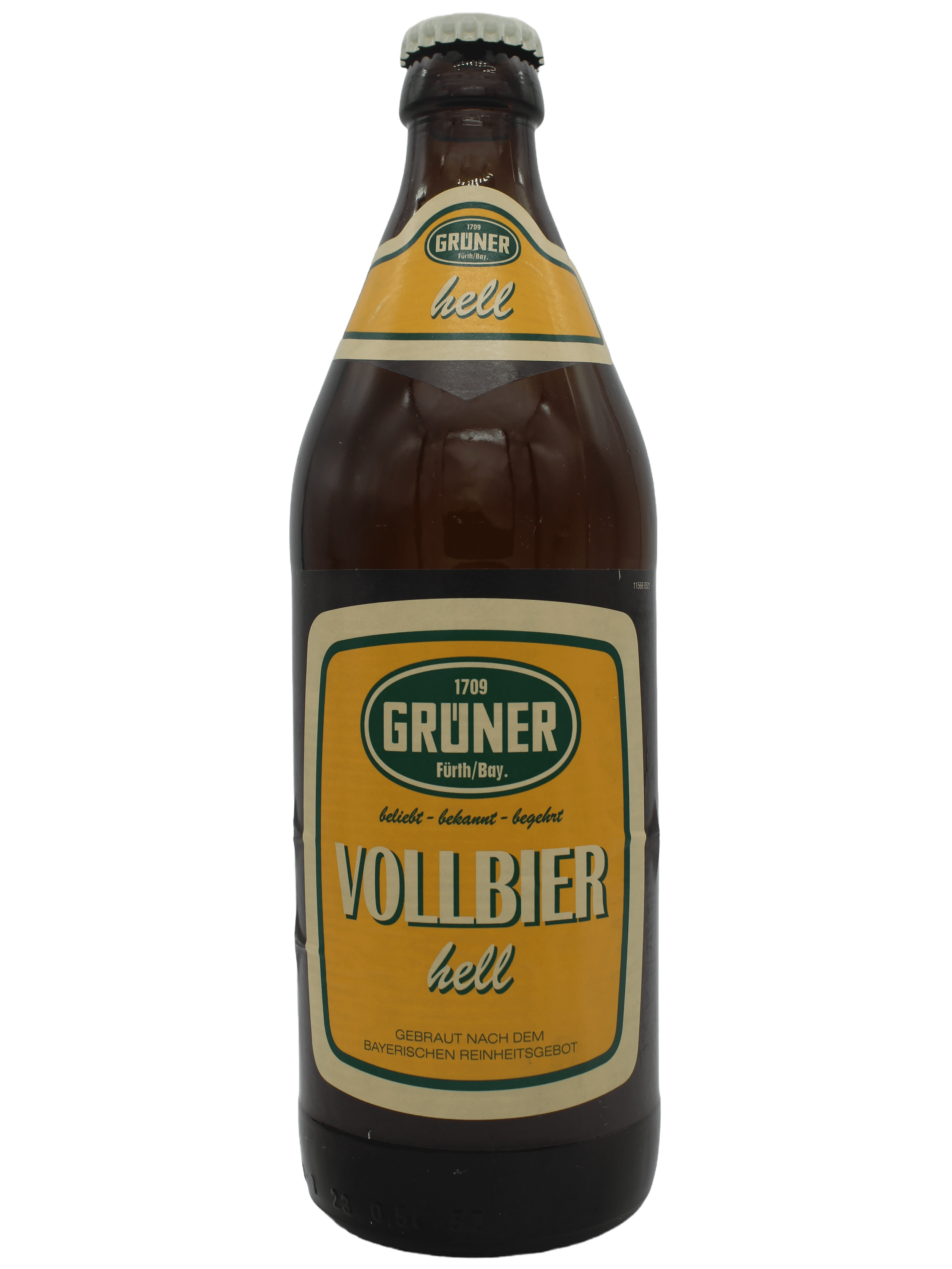 Grüner vollbier hell lager