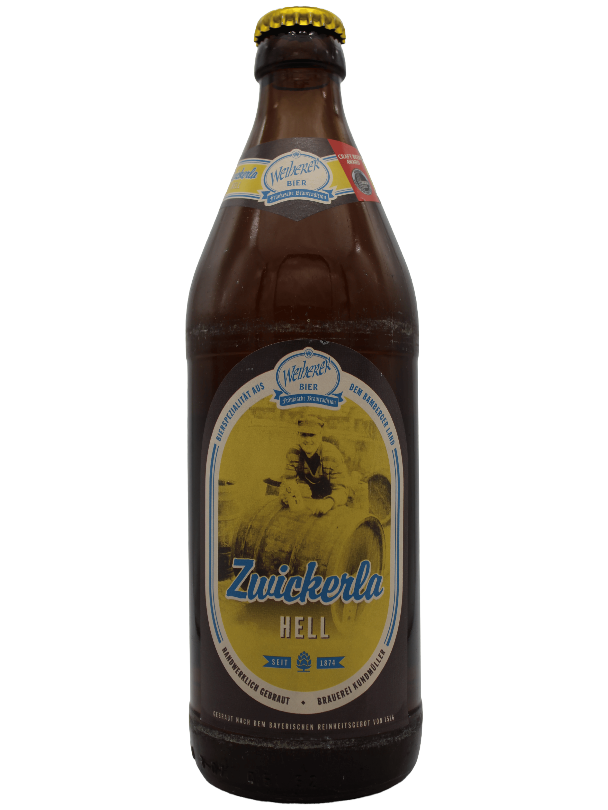 Brauerei Kundmüller Weiherer Zwickerla Hell