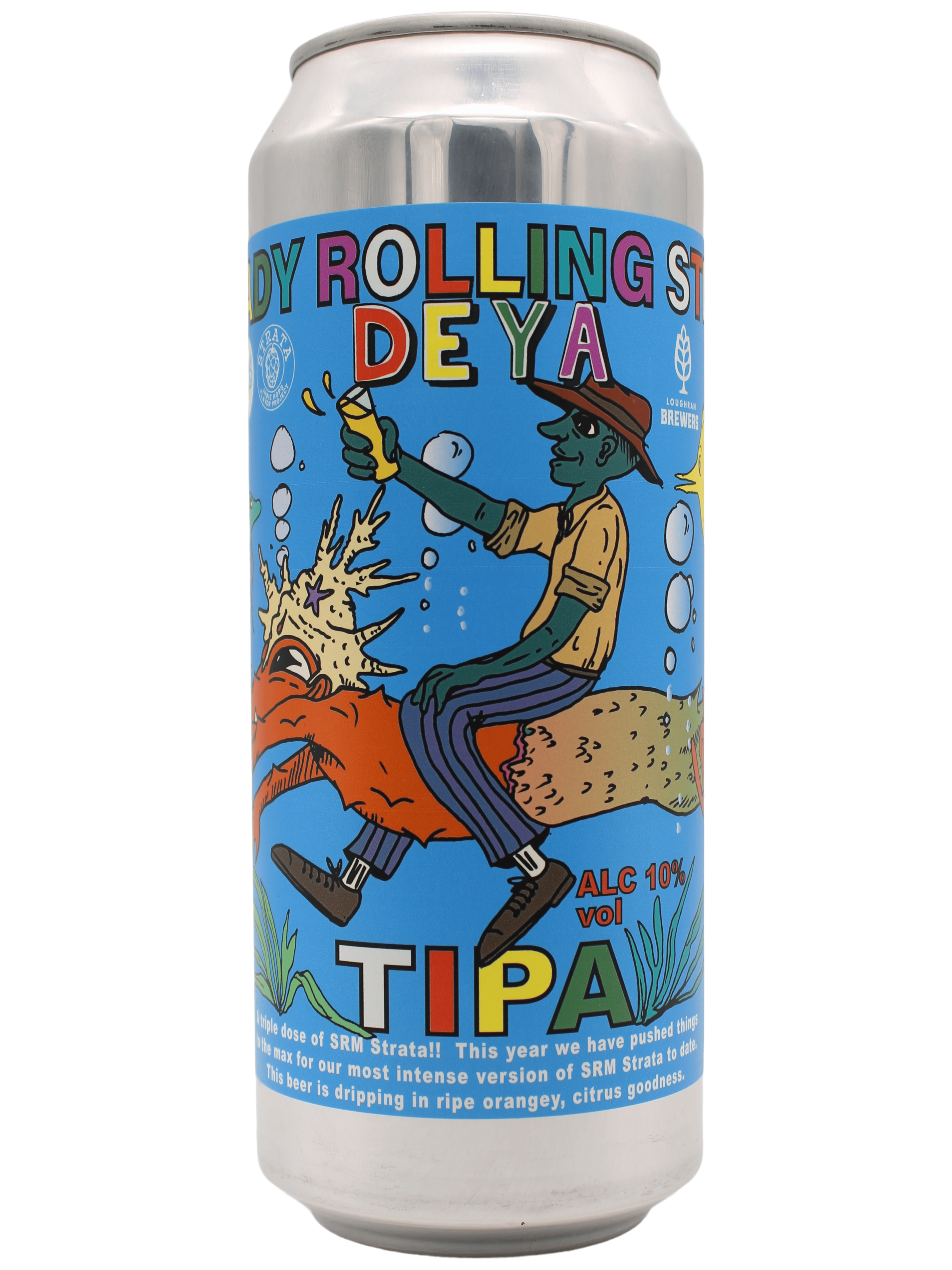 DEYA Steady Rolling Strata TIPA 10% Hazy Triple IPA (500ml Can)