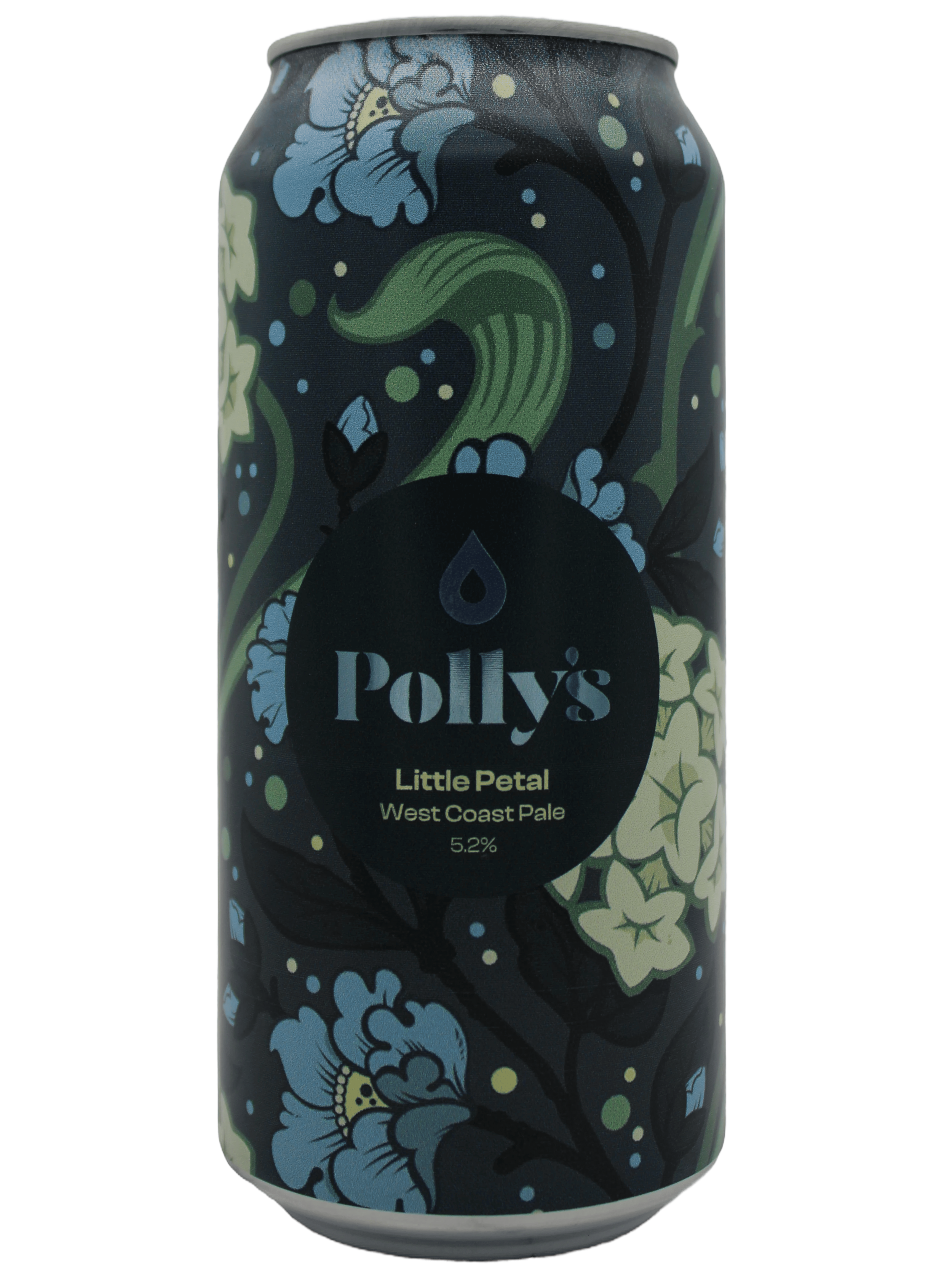 Polly’s Little Petal 5.2% West Coast Pale Ale 440ml Can – Cascade & Simcoe, citrus and pine