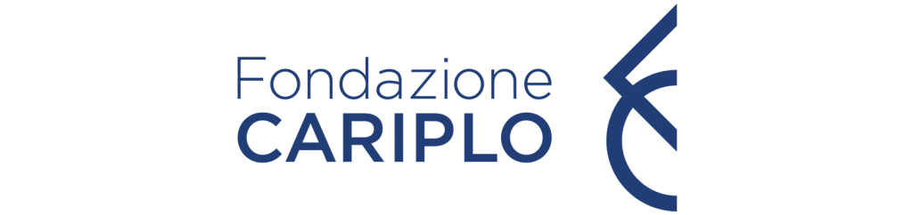 Logo della Fondazione Cariplo con testo e simbolo stilizzato.