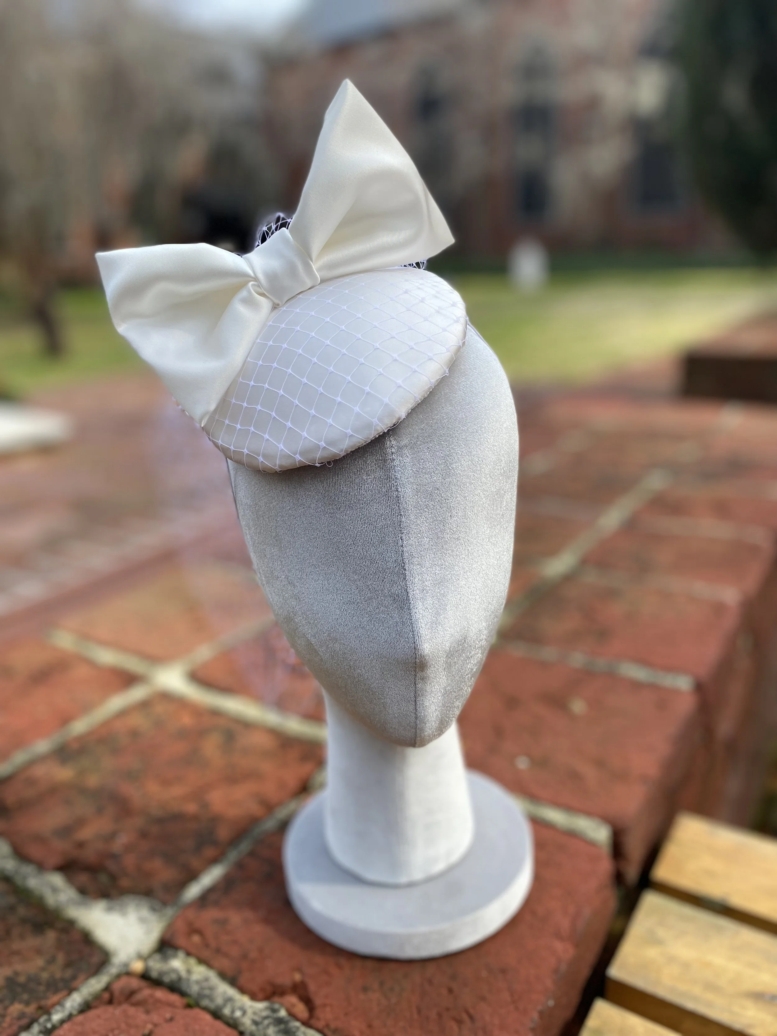 Satin Bow Fascinator