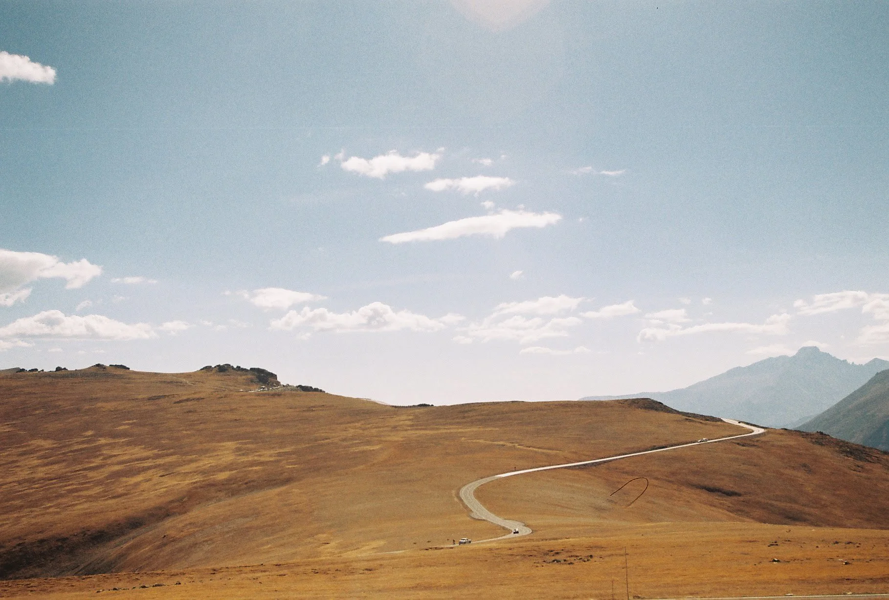 trail ridge road in 2018. 1974 nikkormat. i've never cleaned a lense in my life