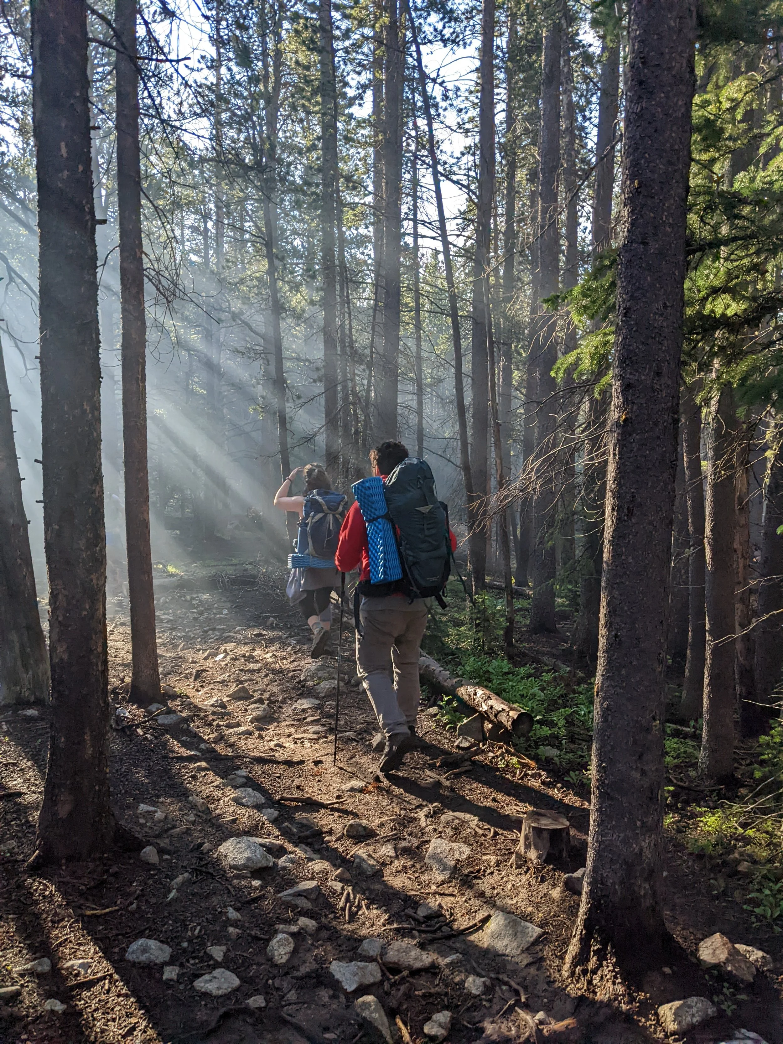 kat & will coming town from mt shavano. iphone