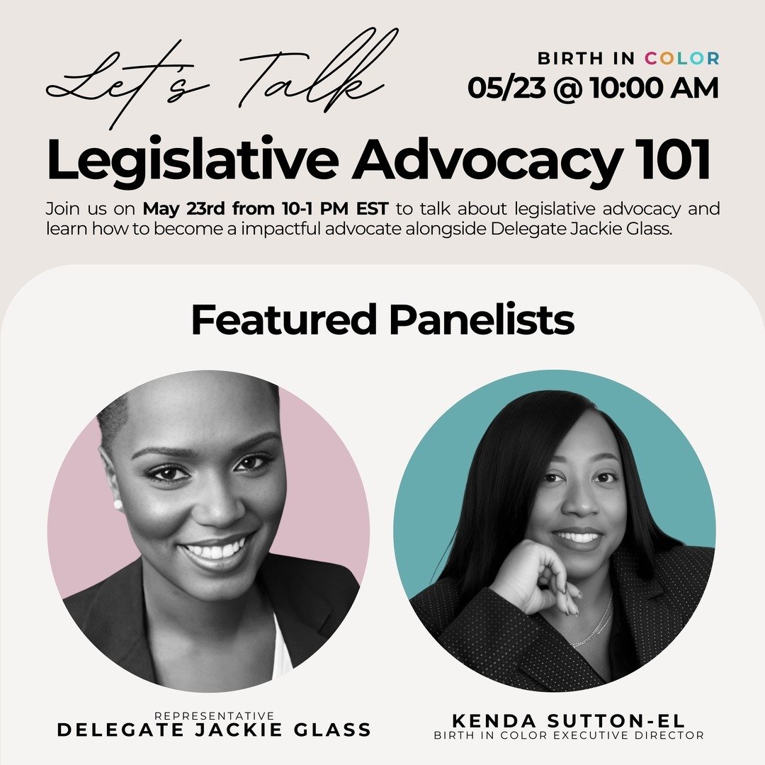 🗣️ LET'S TALK : Legislative Advocacy!

Being a powerful advocate starts with understanding. Join us on Thursday, May 23, from 10:00 AM to 1:00 PM EST as we equip you with the tools and knowledge to make a real difference in VA 📍

🔗 RSVP link in bi