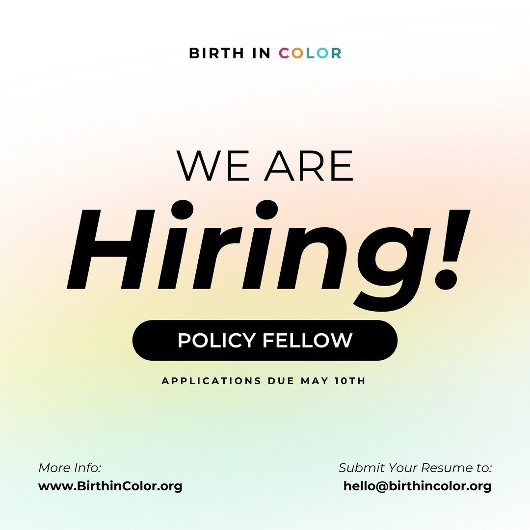 🌈Join Our Team! Apply at BirthinColor.org/Careers 

🌟 𝐀𝐩𝐩𝐥𝐲 𝐭𝐨 𝐏𝐨𝐥𝐢𝐜𝐲 𝐅𝐞𝐥𝐥𝐨𝐰𝐬𝐡𝐢𝐩 𝐚𝐧𝐝 𝐌𝐚𝐫𝐤𝐞𝐭𝐢𝐧𝐠 𝐚𝐧𝐝 𝐂𝐨𝐦𝐦𝐮𝐧𝐢𝐜𝐚𝐭𝐢𝐨𝐧𝐬 𝐂𝐨𝐨𝐫𝐝𝐢𝐧𝐚𝐭𝐨𝐫 𝐏𝐨𝐬𝐢𝐭𝐢𝐨𝐧𝐬 𝐛𝐲 𝐌𝐚𝐲 𝟏𝟎𝐭𝐡

 🔗 https://birthi