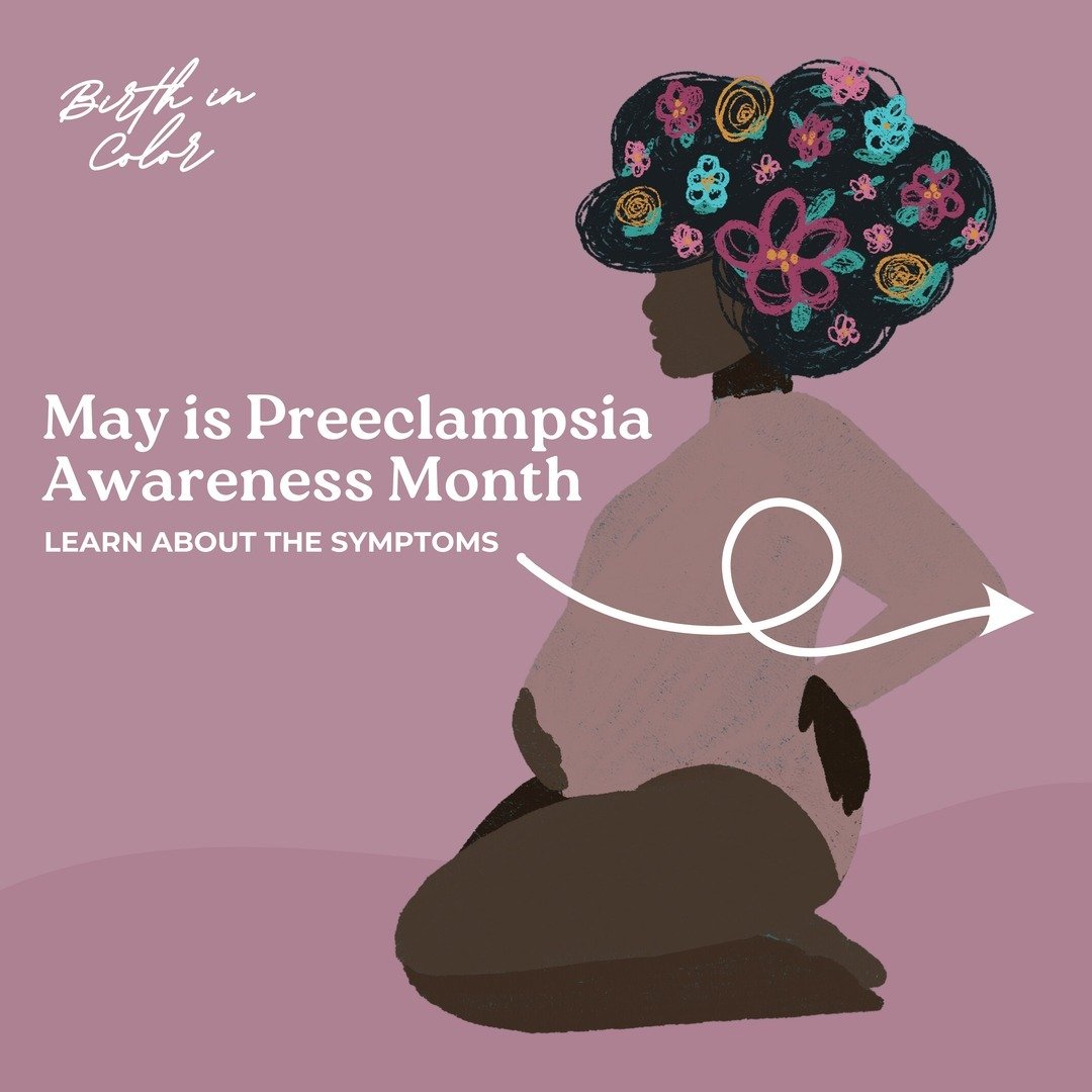 SWIPE to learn more! 👉🏾 Preeclampsia is one of the most common and severe disorders that occurs during pregnancy and the postpartum period, affecting at least 5-8% of all pregnancies and is 60% more common for black women than any other race. 

&md