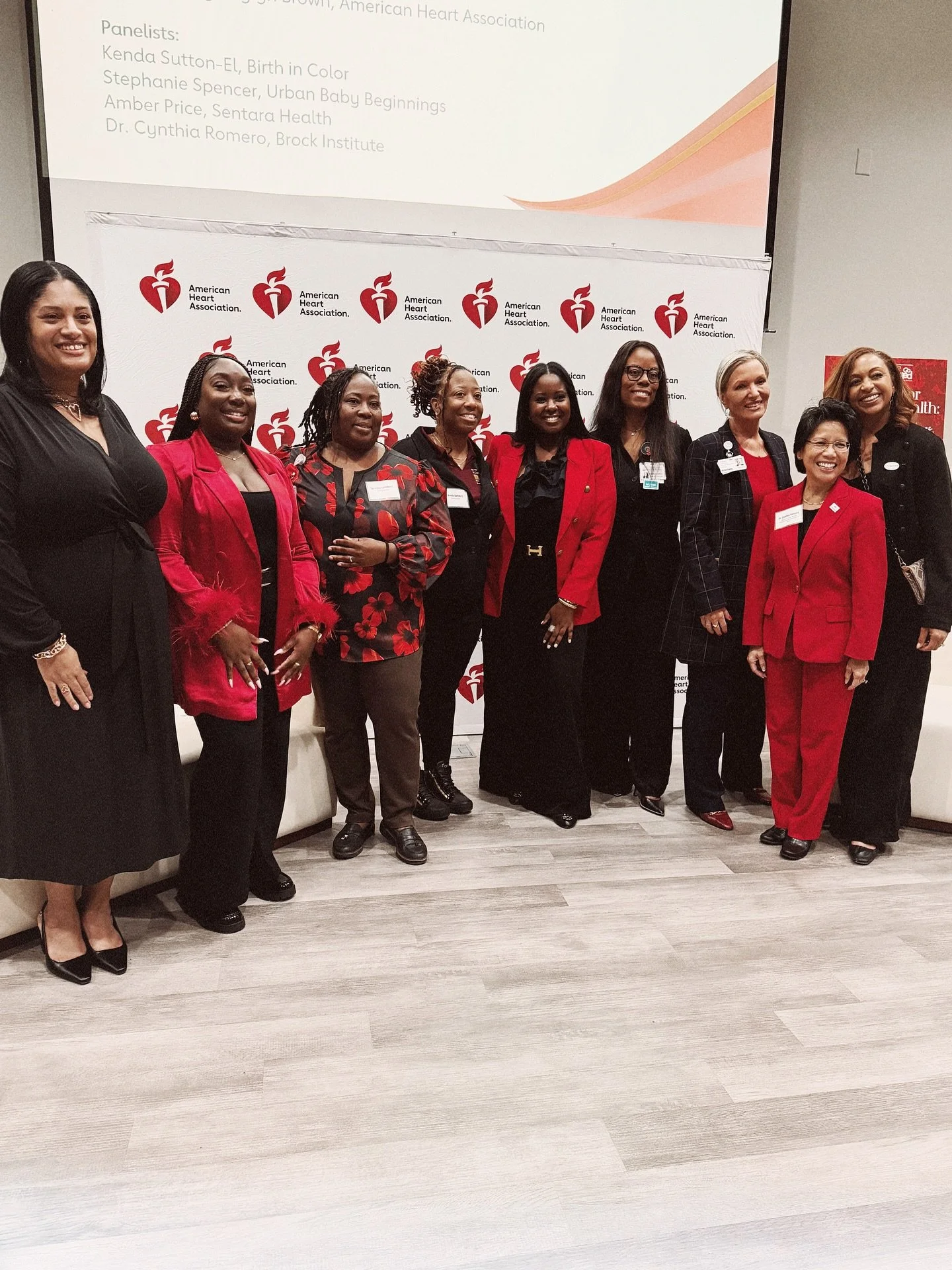 Still feeling the energy from yesterday&rsquo;s &ldquo;Uniting for Maternal Health&rdquo; event in Hampton Roads❣️

Huge thanks to the American Heart Association&rsquo;s Go Red for Women, CVS Health, and Sentara for partnering with us to create space