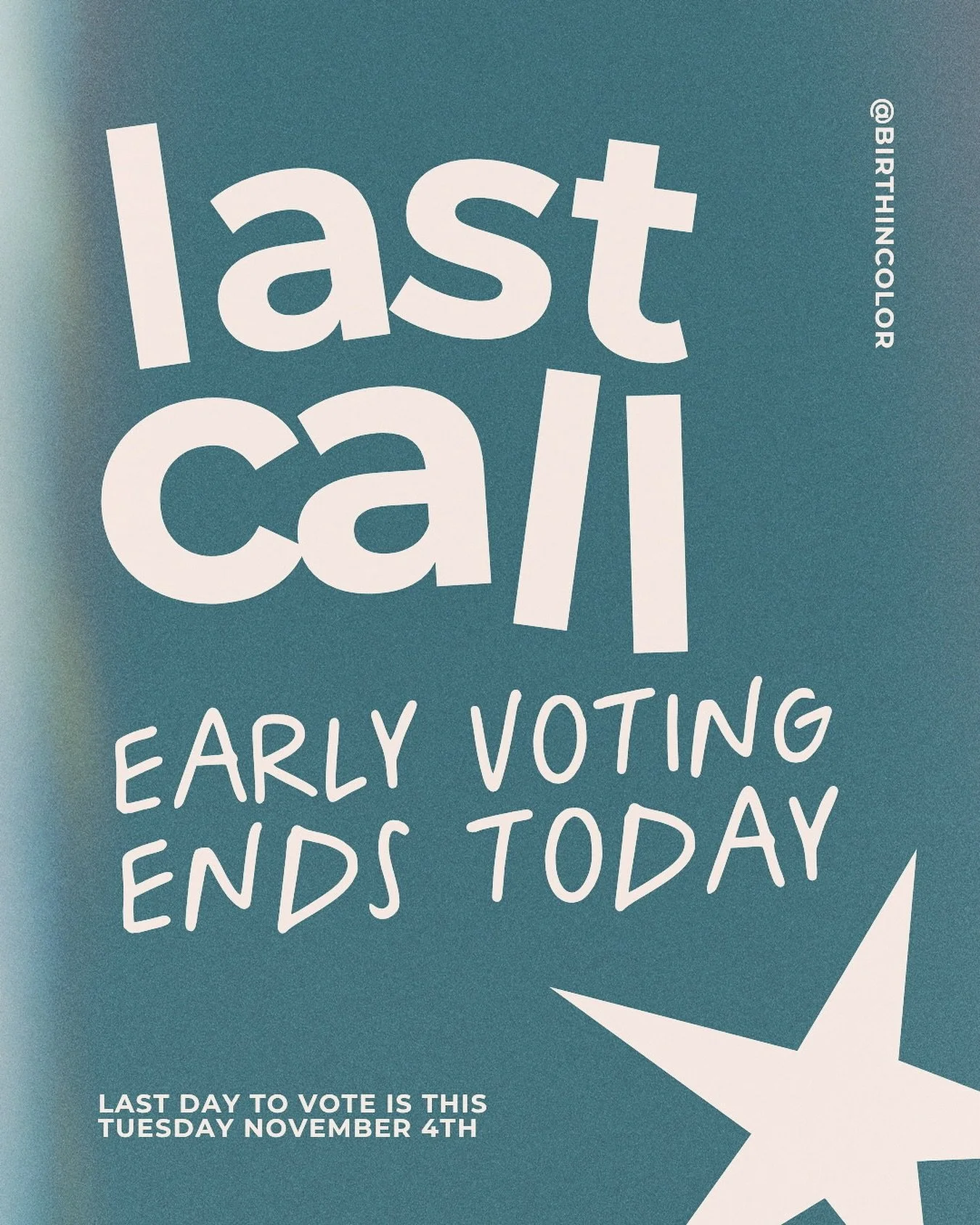 ⭐️ TODAY is your LAST CHANCE to vote early in Virginia! Early voting ends TONIGHT for the November 4th General and Special Election.

On the ballot: Governor, Lieutenant Governor, Attorney General, Virginia House of Delegates, and local offices that 