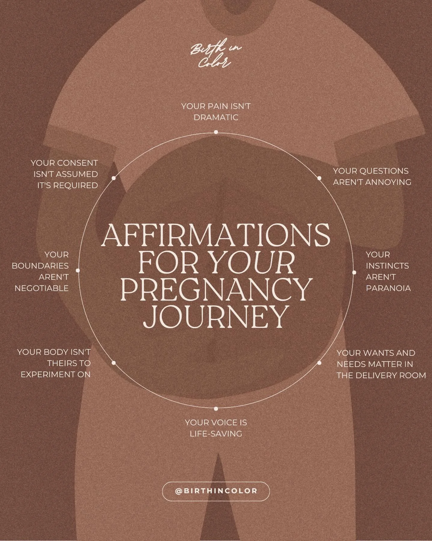 🐣 Birth plans are ESSENTIAL ya&rsquo;ll. 

When it comes to your colorful journey, from pregnancy to postpartum, having a clear plan makes ALL the difference.

Birth in Color doulas speak life into you and your goals, from day one, to ensure you can