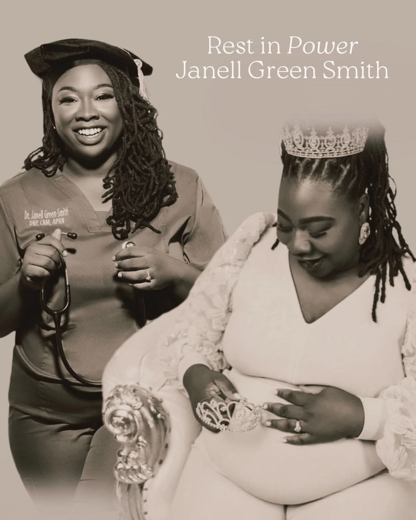 Janell Green Smith was a midwife. She spent her career protecting Black birthing people from a system that fails us. She knew the risks. She saw them every day. That&rsquo;s exactly why she did this work.

And then she became pregnant.

She prepared.