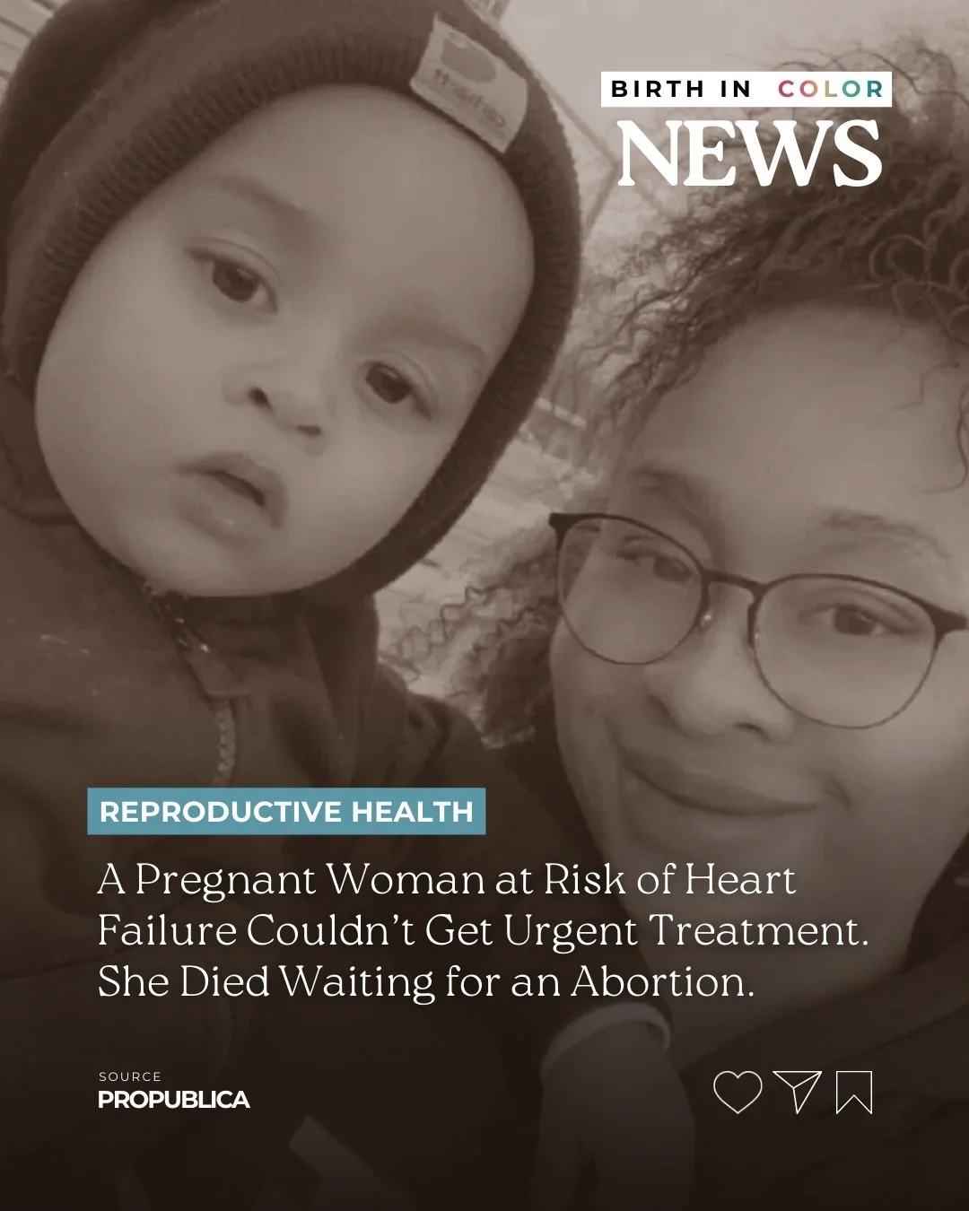 Ciji Graham deserved better.

The 34-year-old North Carolina police officer and mother needed a standard medical procedure to save her life. Instead, doctors sent her home with a heart racing at 192 beats per minute. 

When she tried to access aborti
